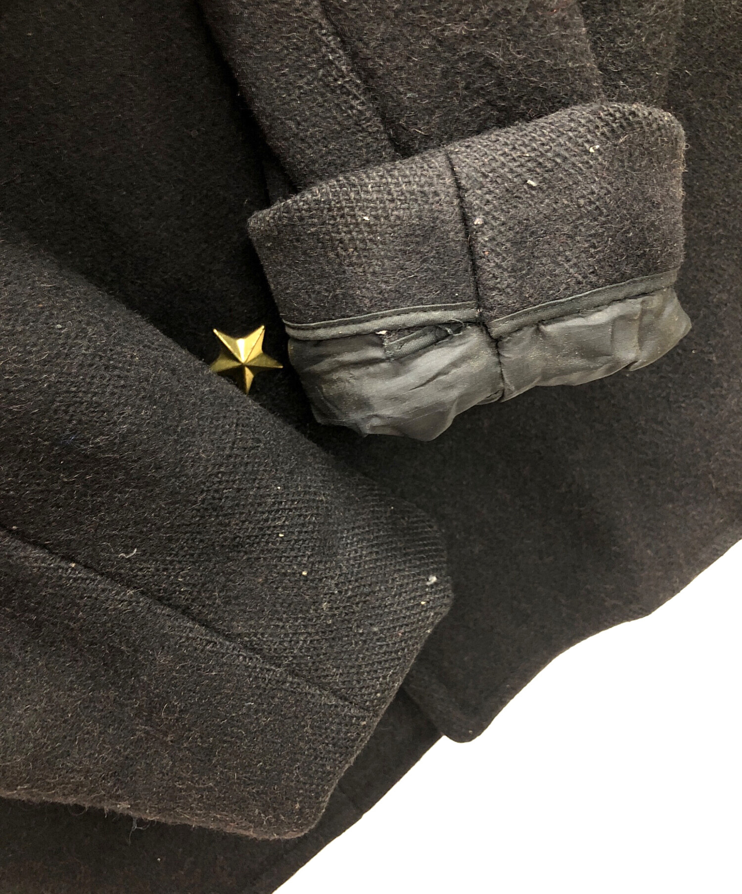 中古・古着通販】TENDERLOIN (テンダーロイン) Pコート 星型スタッズ