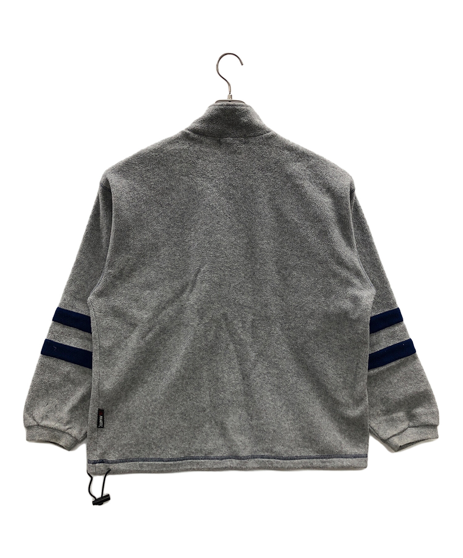 90s FRED PERRY フレッドペリー ハーフジップ トレーナー グレー 中古・古着通販】FRED PERRY (フレッドペリー) 90s フリースプル