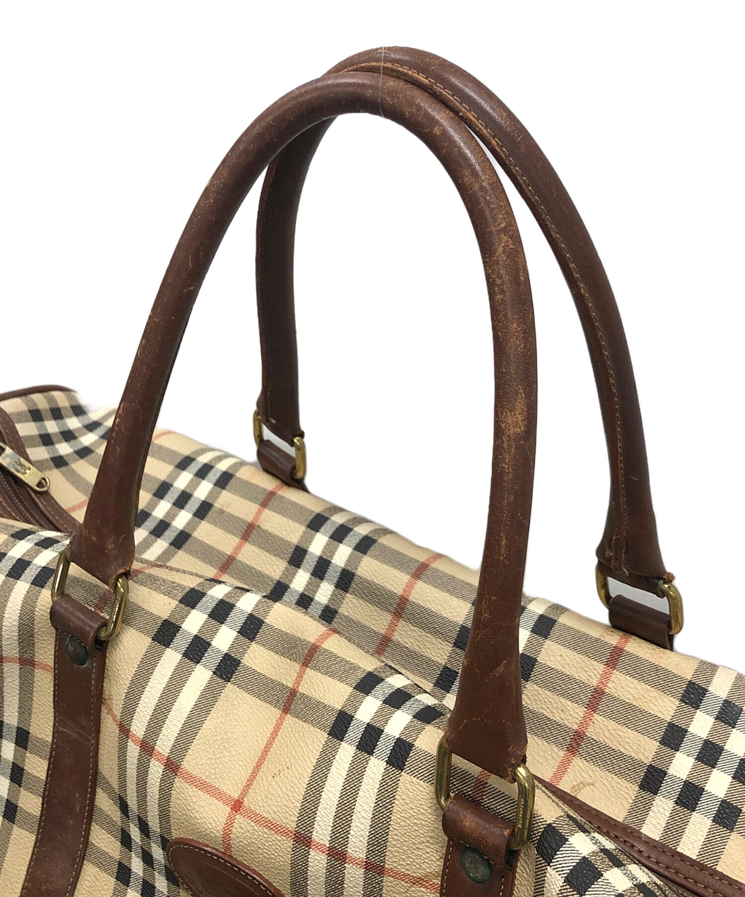 中古・古着通販】BURBERRY (バーバリー) ボストンバッグ シャドー