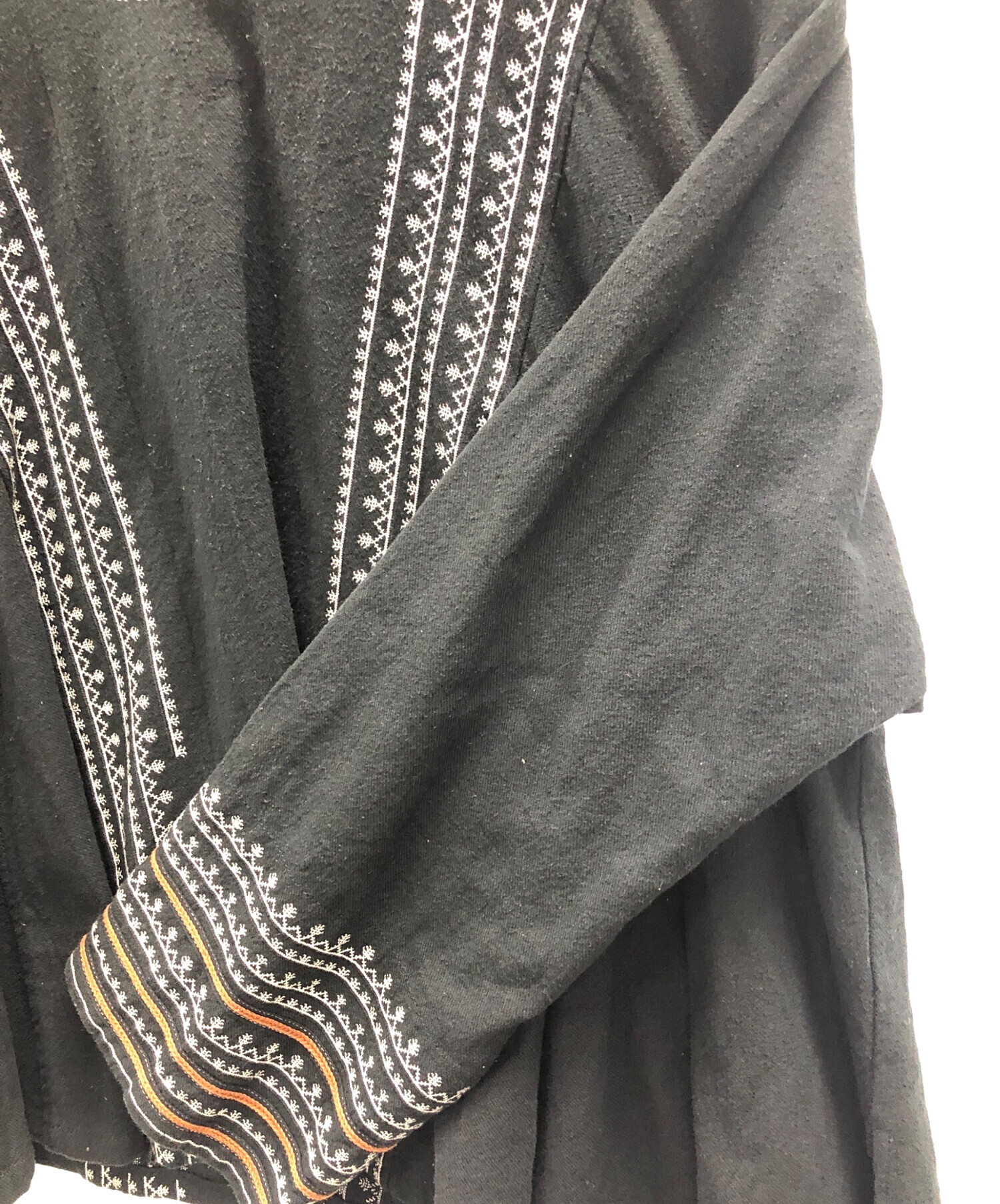 中古・古着通販】NOWOS (ノーウォス) プルオーバー刺繍ブラウス