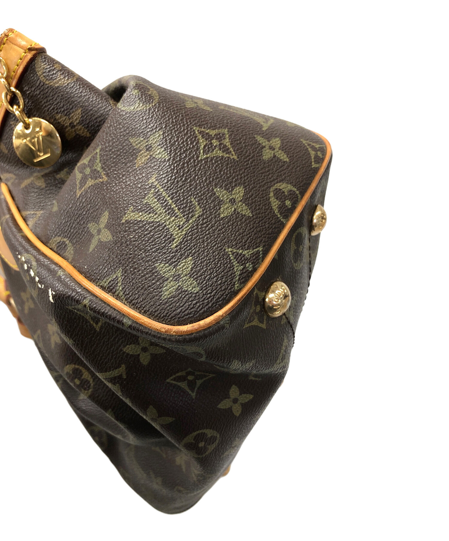 LOUIS VUITTON ハンドバッグ モノグラム ティヴォリPM ブラウン
