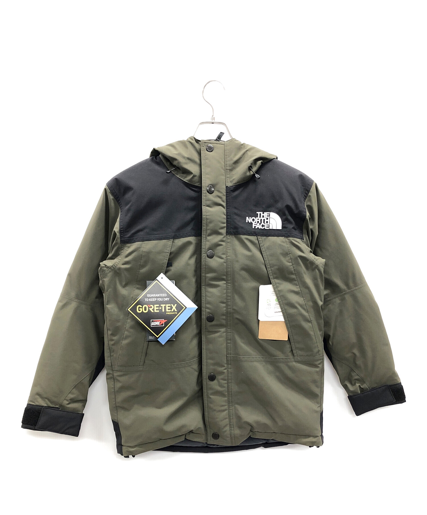 THE NORTH FACE (ザ ノース フェイス) Mountain DOWN Jacket (マウンテンダウンジャケット) グリーン  サイズ:XS 未使用品