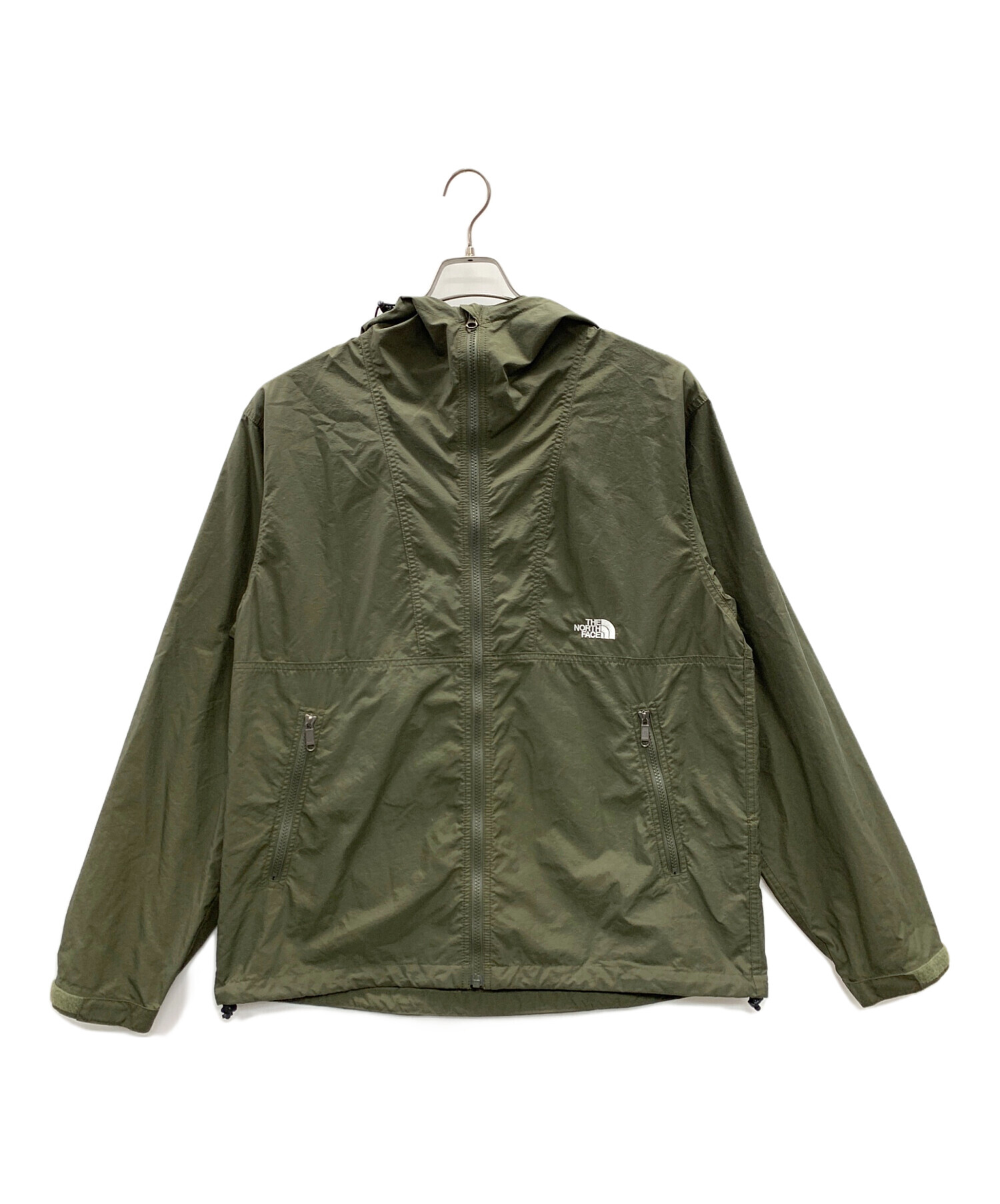 ノースフェイス コンパクトジャケット ナイロンパーカー 中古・古着通販】THE NORTH FACE (ザ ノース フェイス) ナイロン