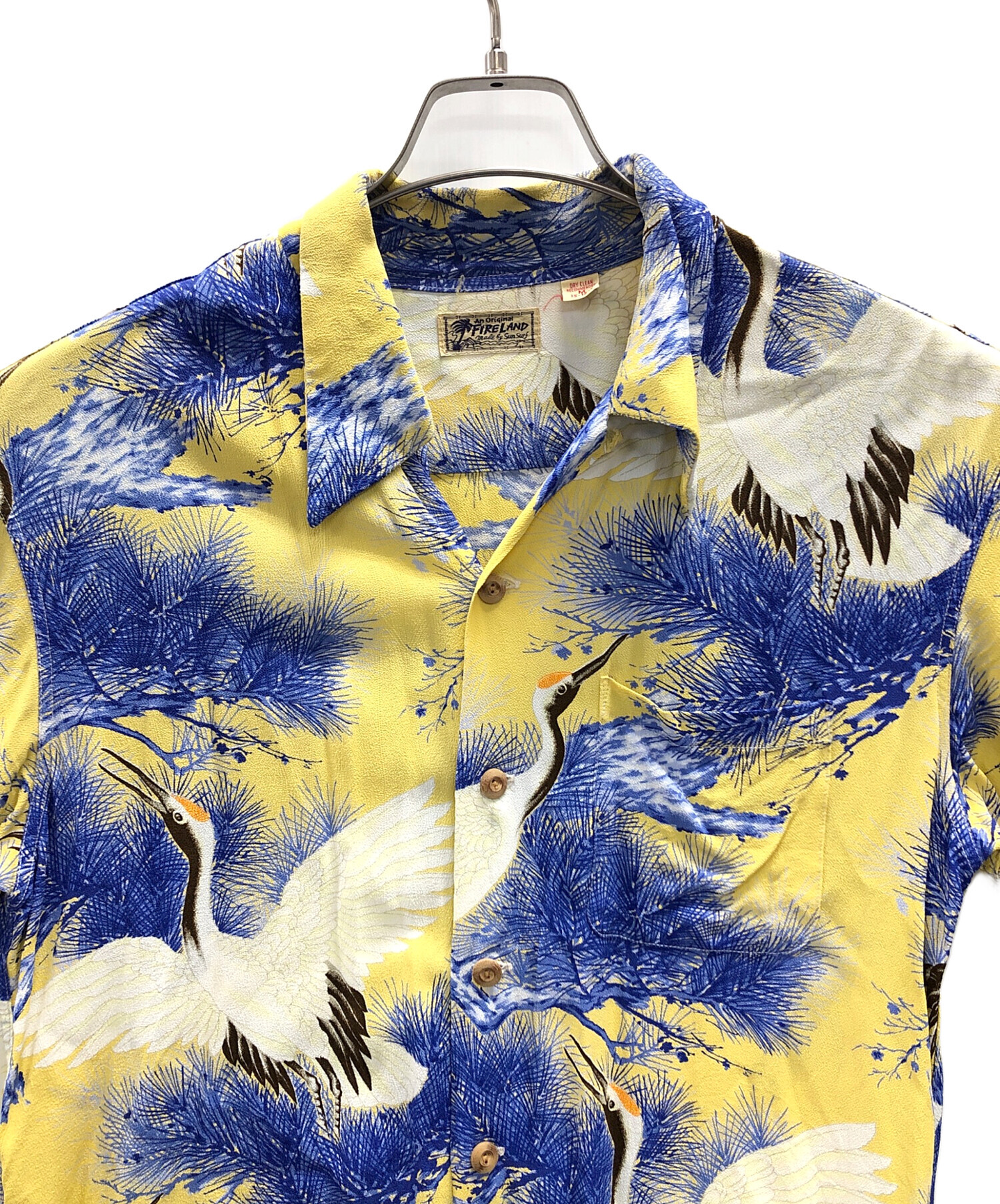 【サンサーフ】海洋生物柄 90s アロハシャツ SUNSURF 古着 サンサーフ】海洋生物柄 90s アロハシャツ SUNSURF 古着 SUN SURF