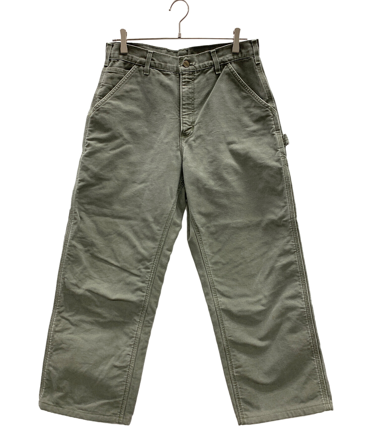 Carhartt ペインターパンツ　カーキ 中古・古着通販】CarHartt (カーハート) ペインターパンツ カーキ