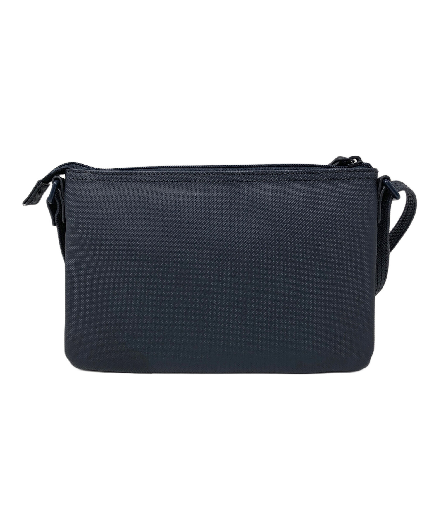 LACOSTE ショルダーバッグ 未使用級 中古・古着通販】LACOSTE (ラコステ) ショルダーバッグ ネイビー