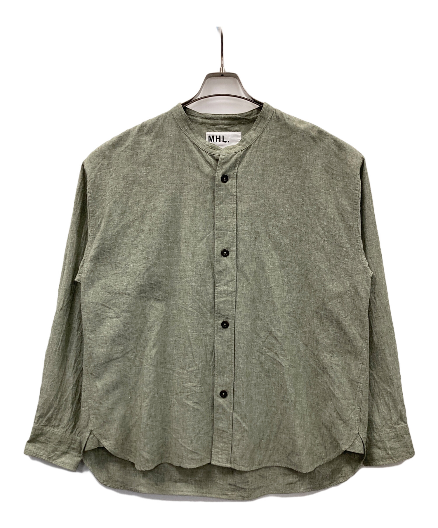 me長袖シャツ中古品 中古・古着通販】MHL (エムエイチエル) 長袖シャツ COTTON LINEN