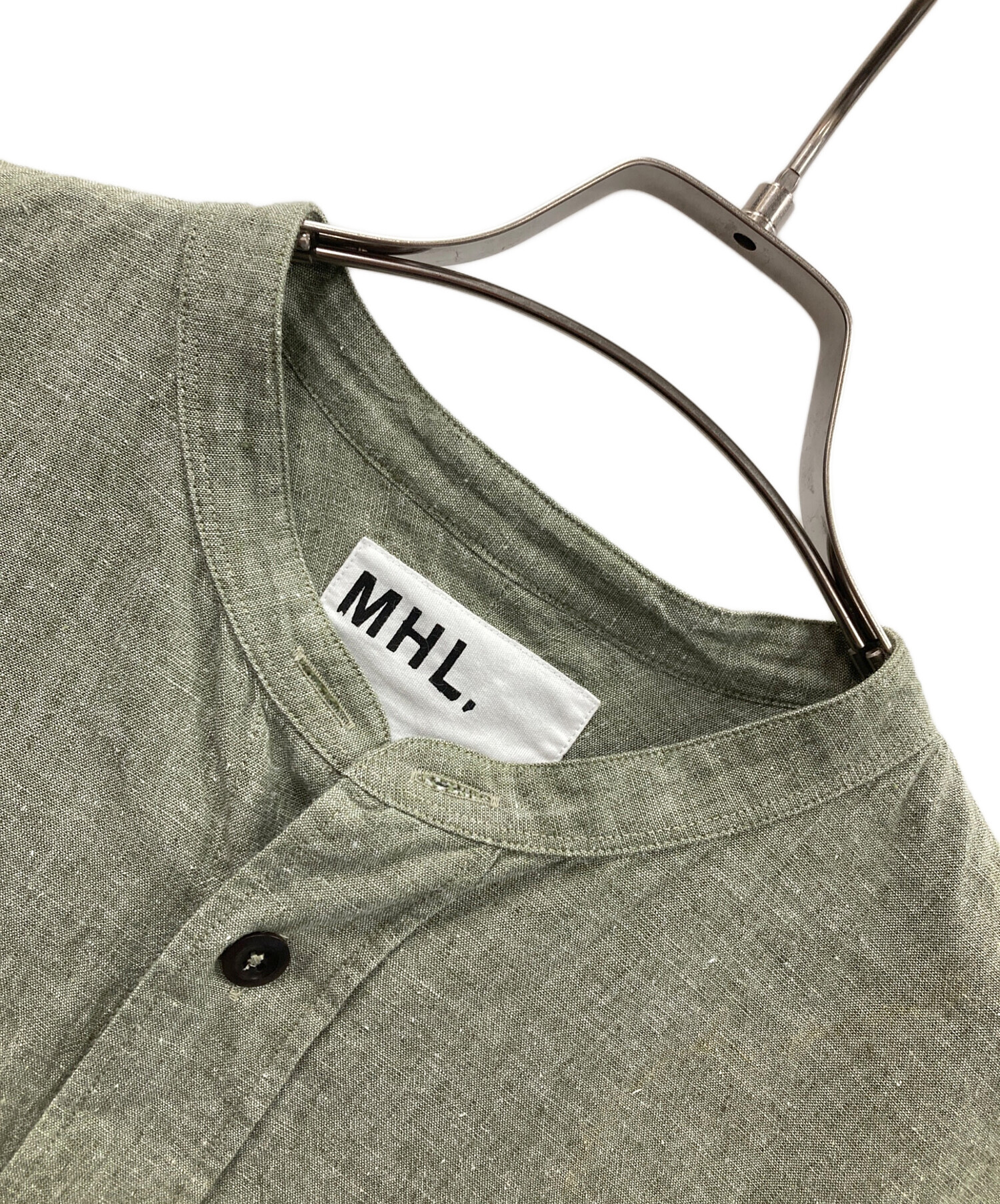 me長袖シャツ中古品 中古・古着通販】MHL (エムエイチエル) 長袖シャツ COTTON LINEN