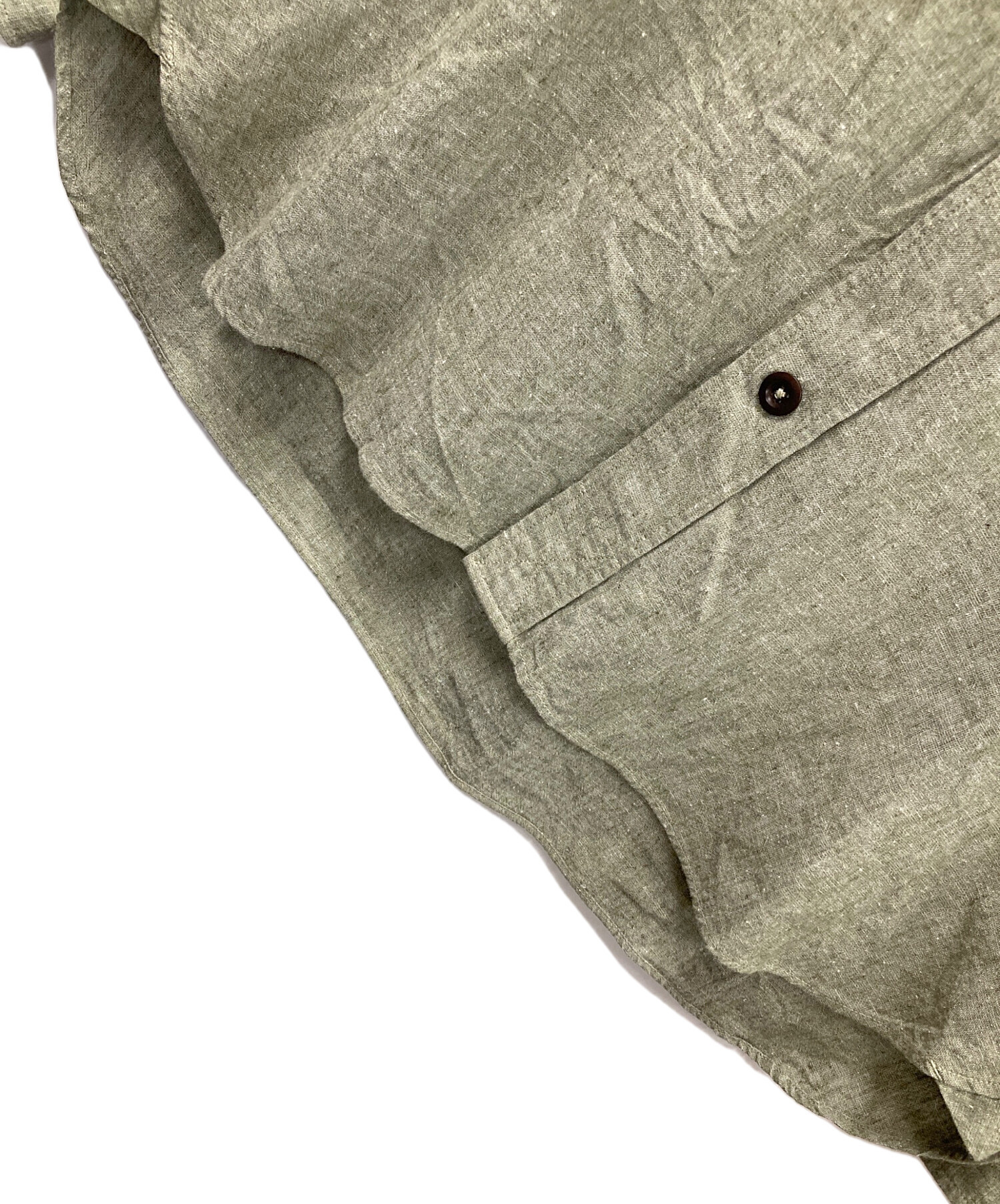 中古・古着通販】MHL (エムエイチエル) 長袖シャツ COTTON LINEN