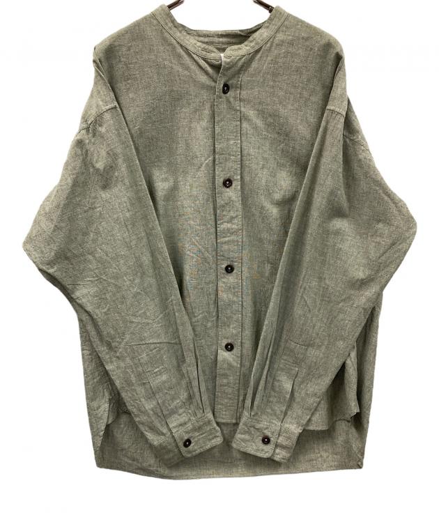 中古・古着通販】MHL (エムエイチエル) 長袖シャツ COTTON LINEN
