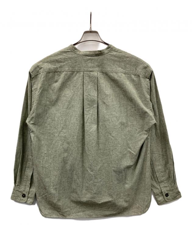 中古・古着通販】MHL (エムエイチエル) 長袖シャツ COTTON LINEN