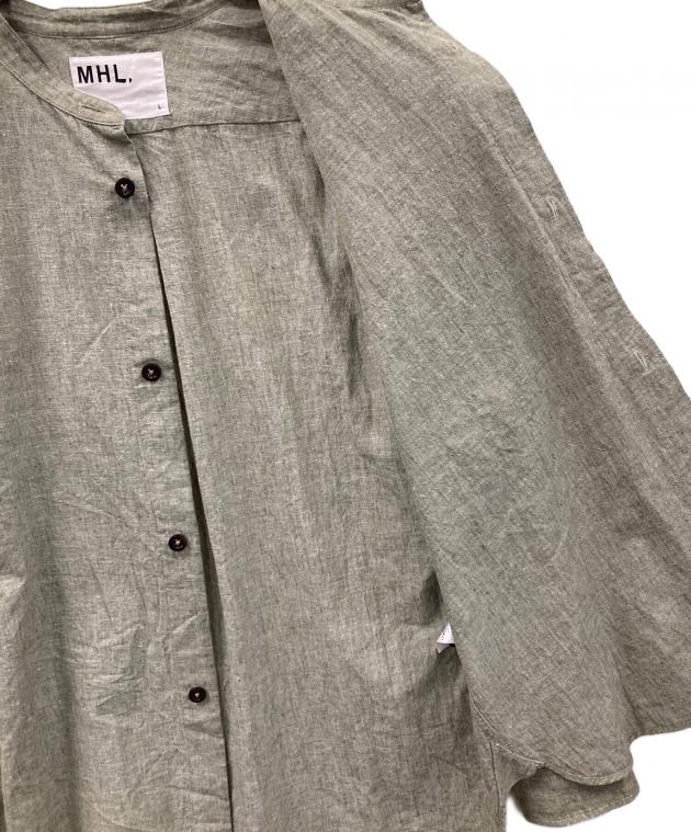 中古・古着通販】MHL (エムエイチエル) 長袖シャツ COTTON LINEN