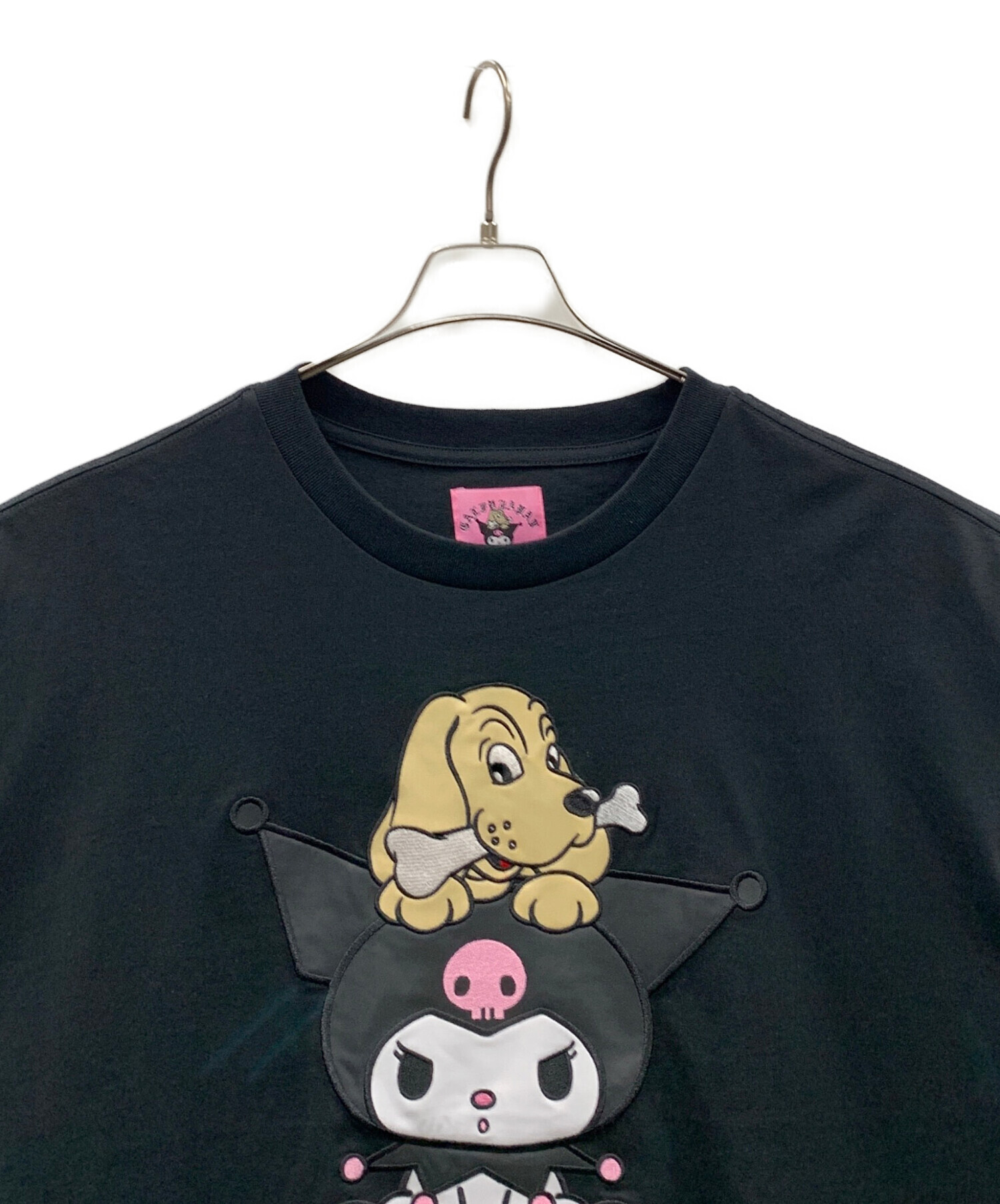 中古・古着通販】GALFY (ガルフィー) Tシャツ ブラック サイズ:大型犬