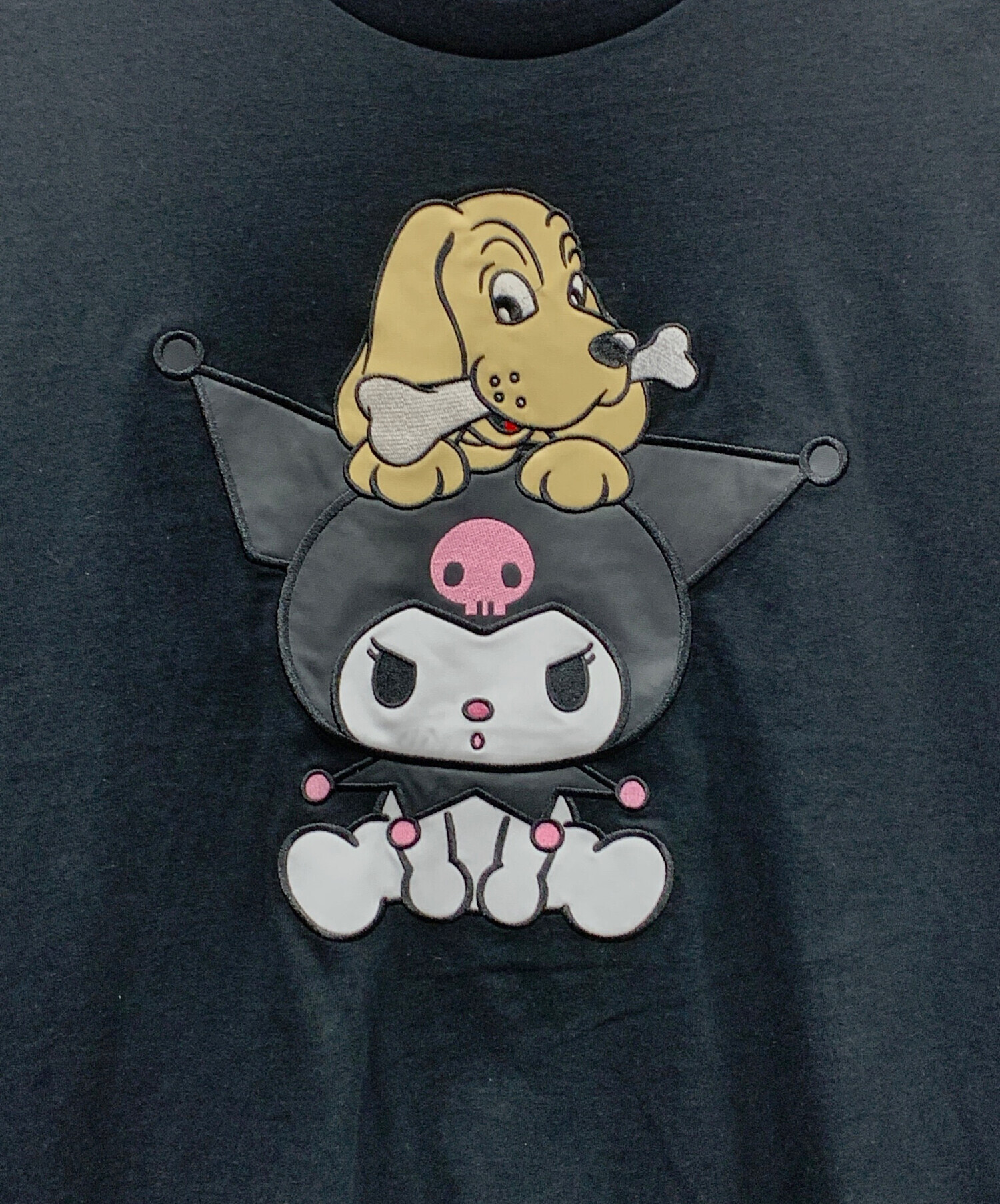 中古・古着通販】GALFY (ガルフィー) Tシャツ ブラック サイズ:大型犬