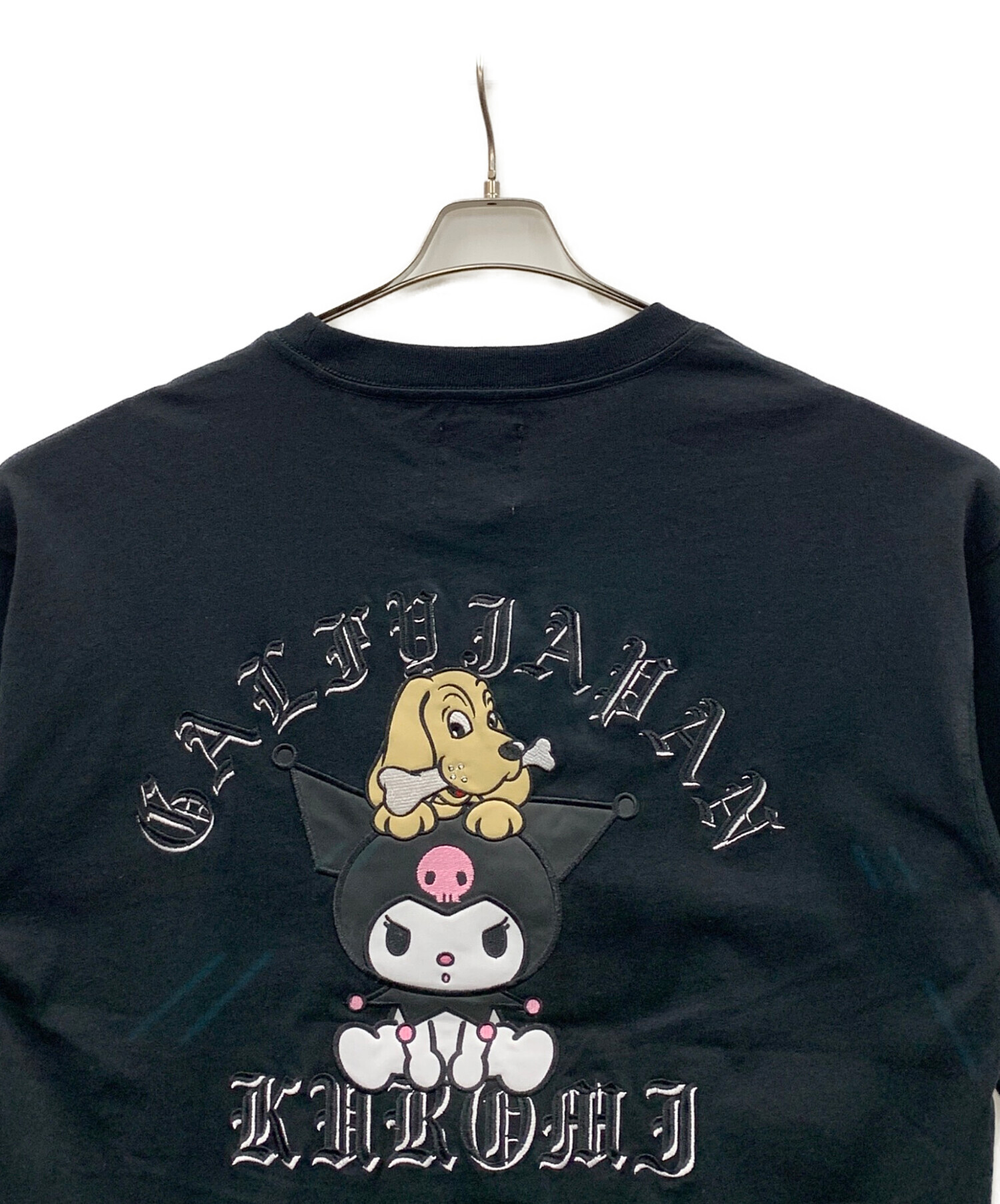 中古・古着通販】GALFY (ガルフィー) Tシャツ ブラック サイズ:大型犬