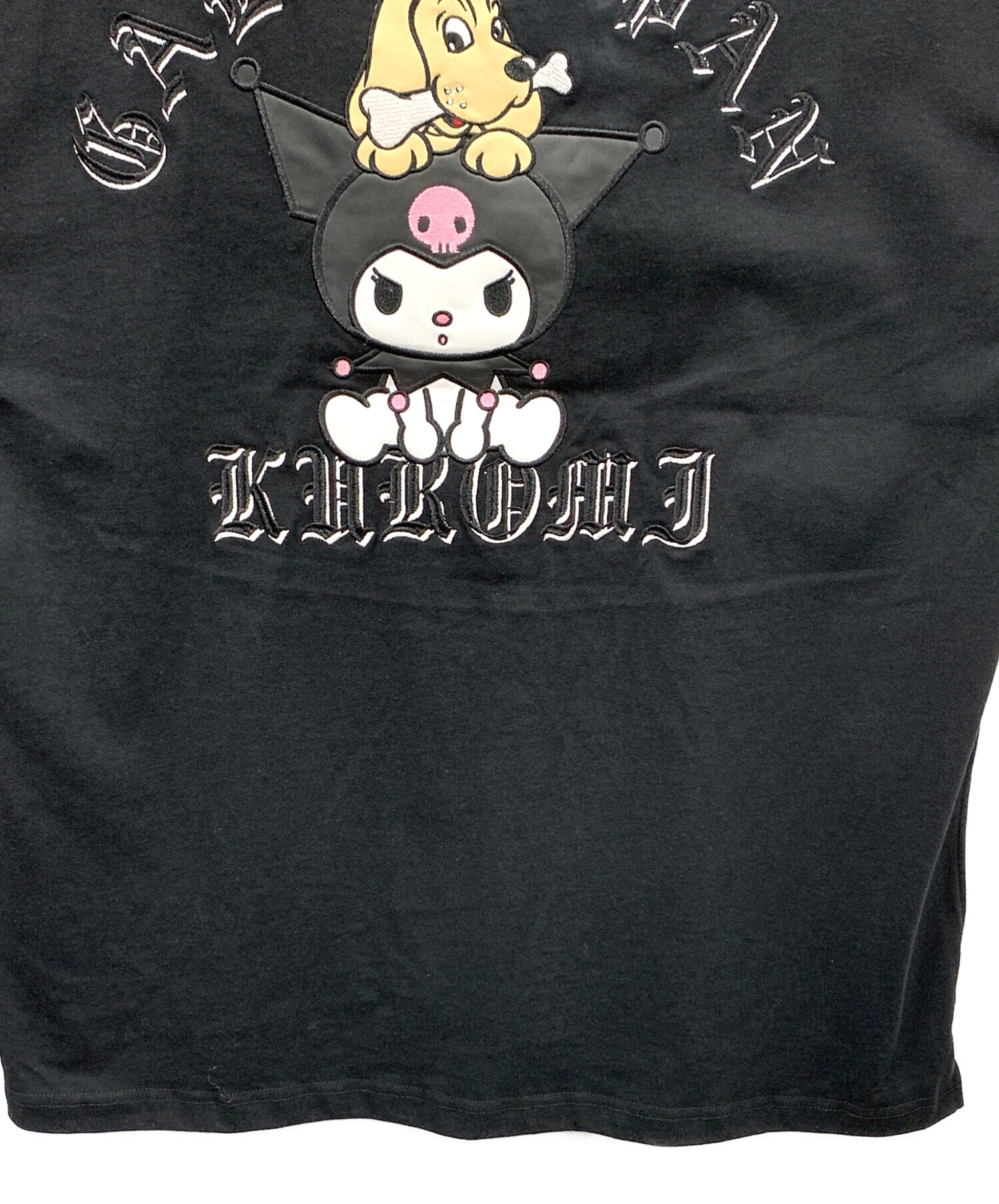 中古・古着通販】GALFY (ガルフィー) Tシャツ ブラック サイズ:大型犬 