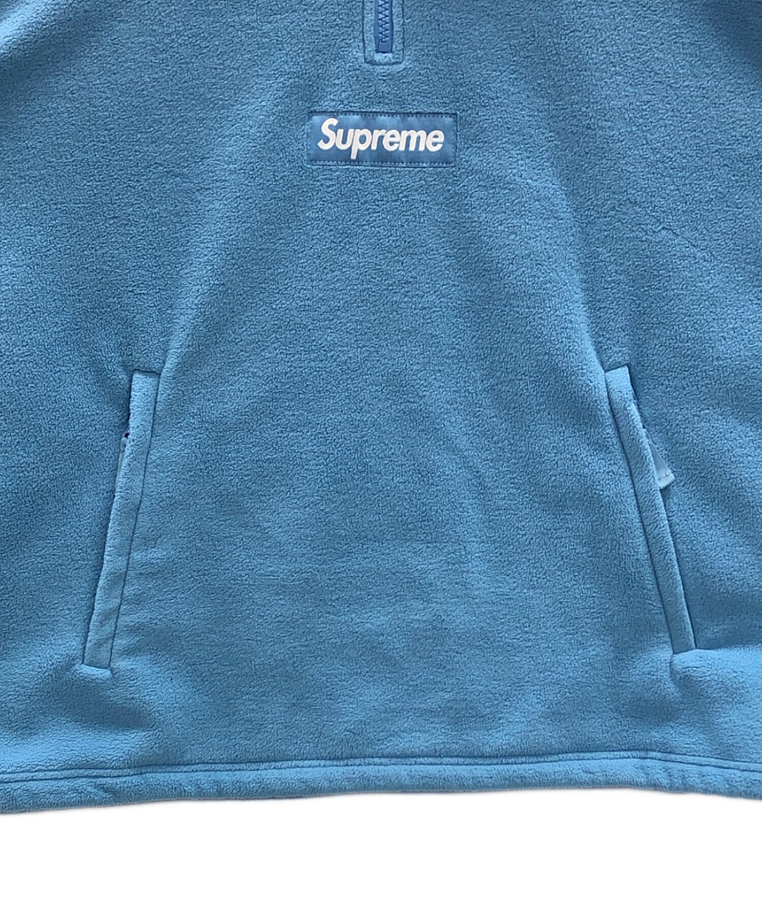 中古・古着通販】SUPREME (シュプリーム) ハーフジップパーカー