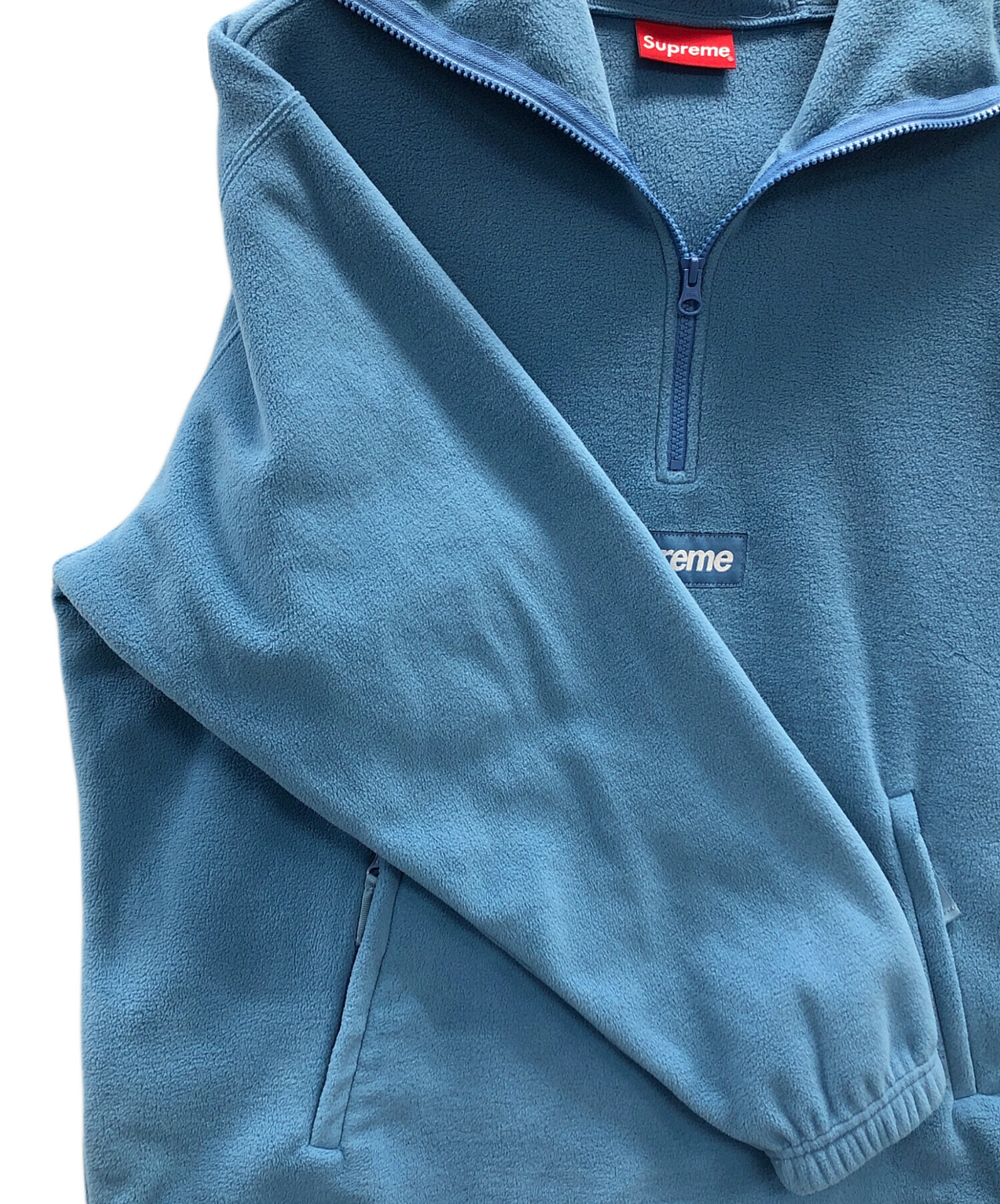 中古・古着通販】SUPREME (シュプリーム) ハーフジップパーカー