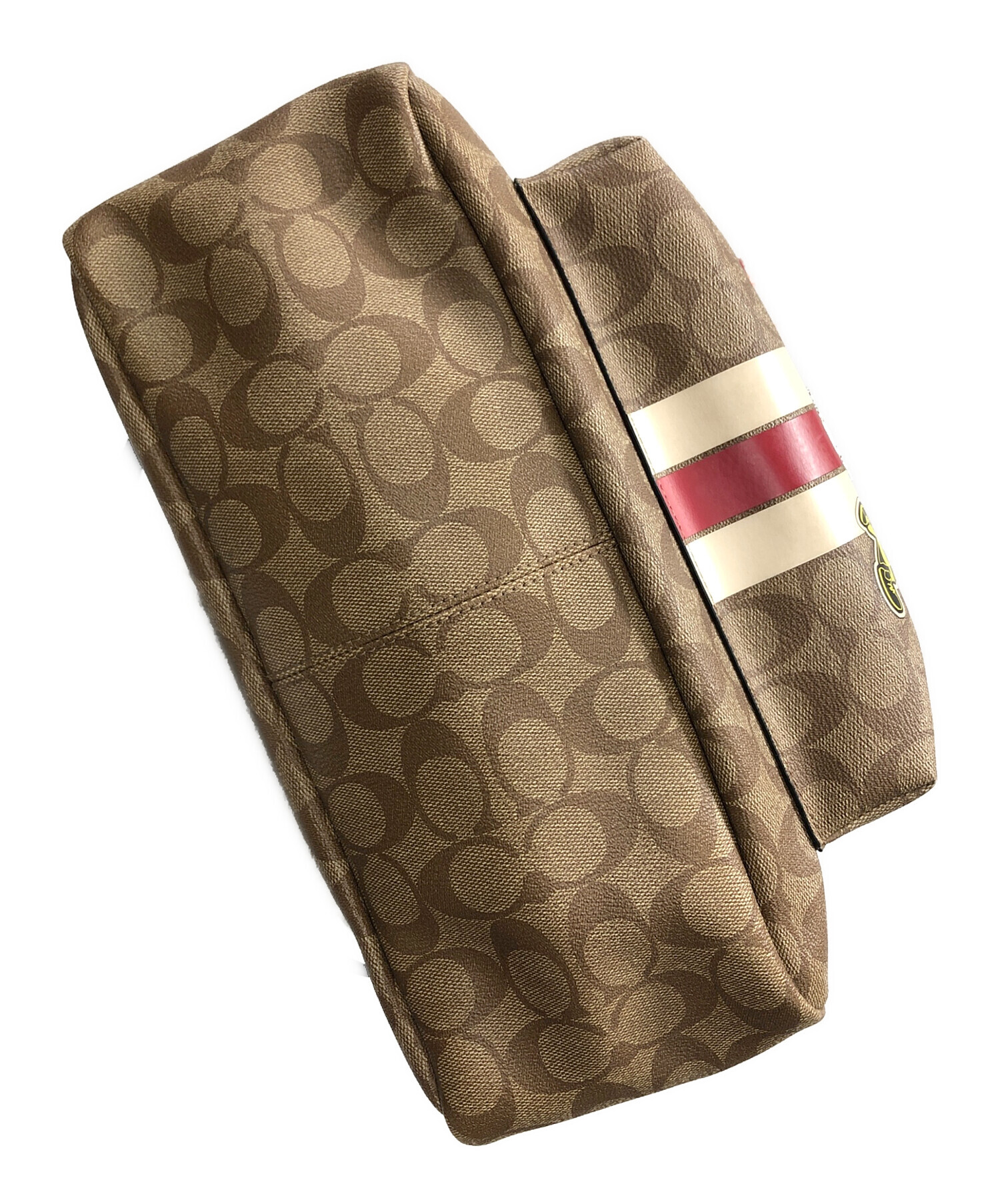 中古・古着通販】COACH (コーチ) リュック シグネチャー ワッペン