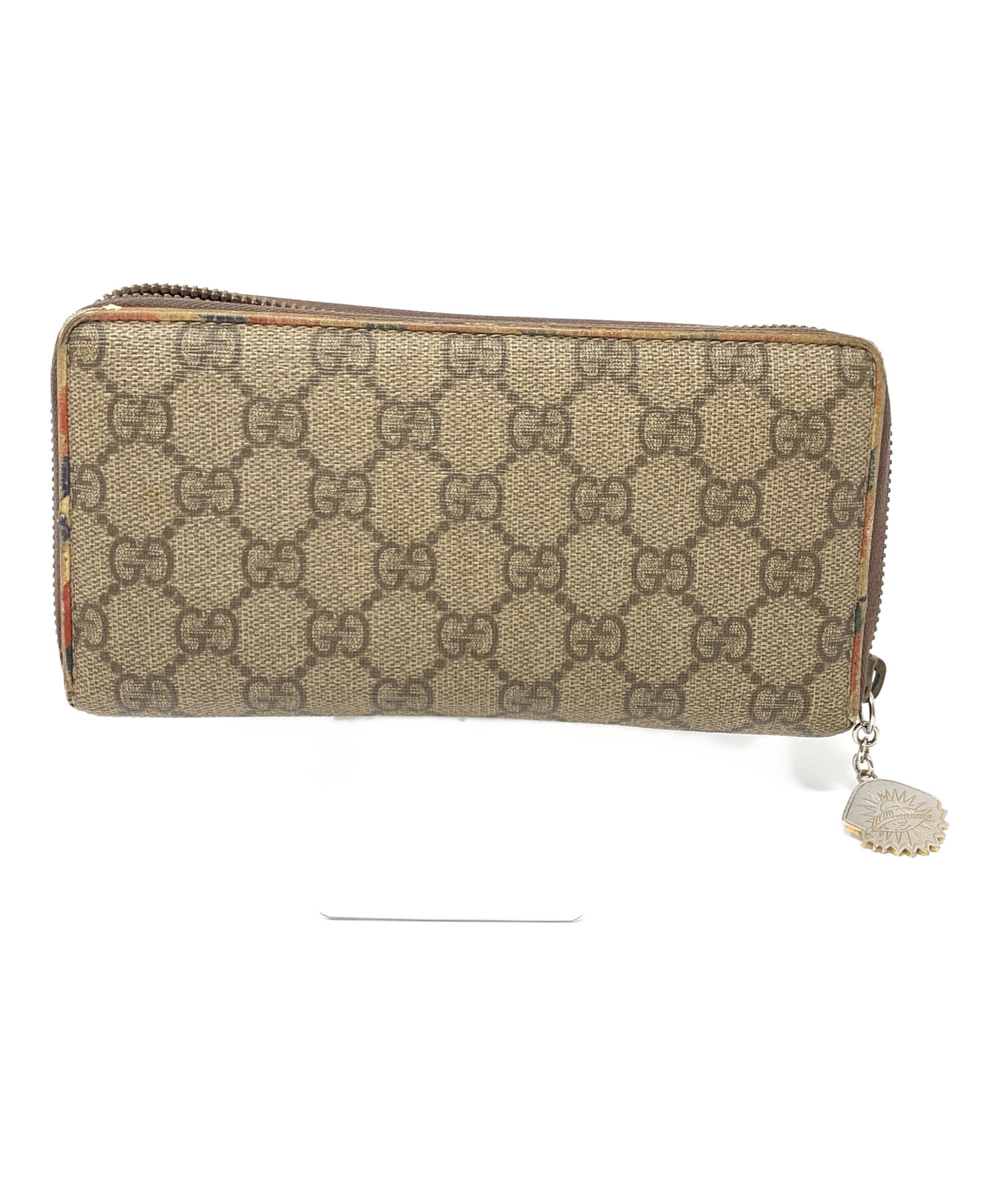 中古・古着通販】GUCCI (グッチ) 長財布 クーリエ GGスプリーム 