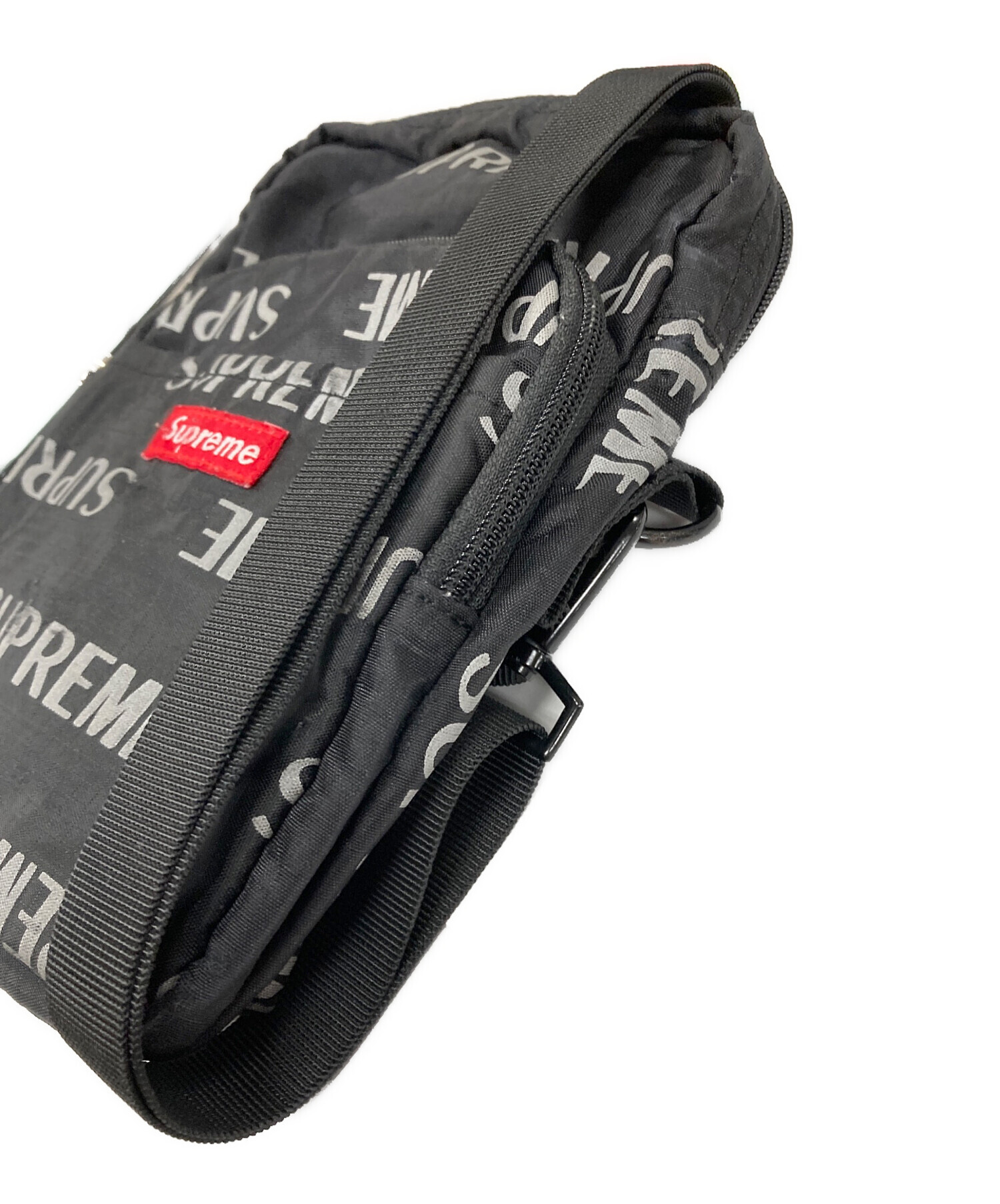 中古・古着通販】SUPREME (シュプリーム) ショルダーバッグ ブラック