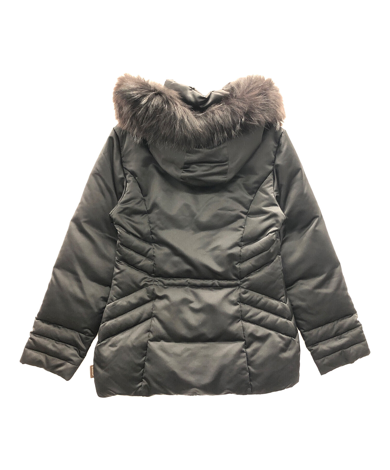 中古・古着通販】MONCLER (モンクレール) ダウンコート ブラック