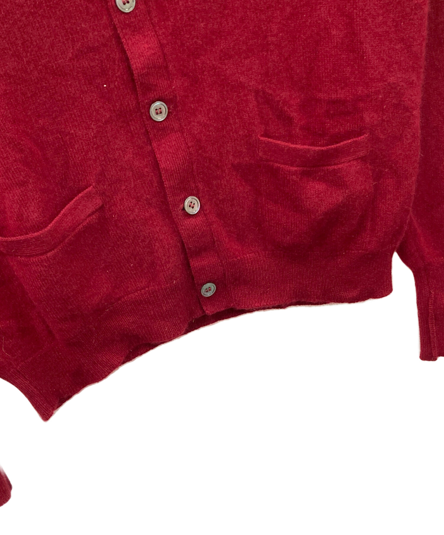 中古・古着通販】CELINE (セリーヌ) カーディガン レッド サイズ:107
