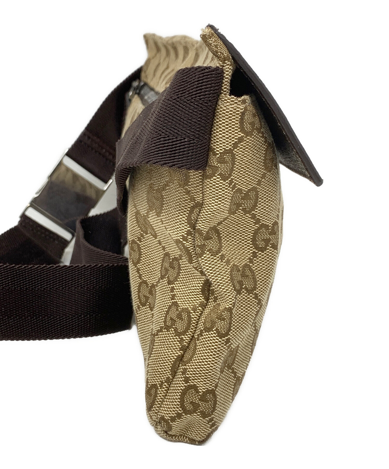 中古・古着通販】GUCCI (グッチ) ウエストポーチ ボディバッグ GG