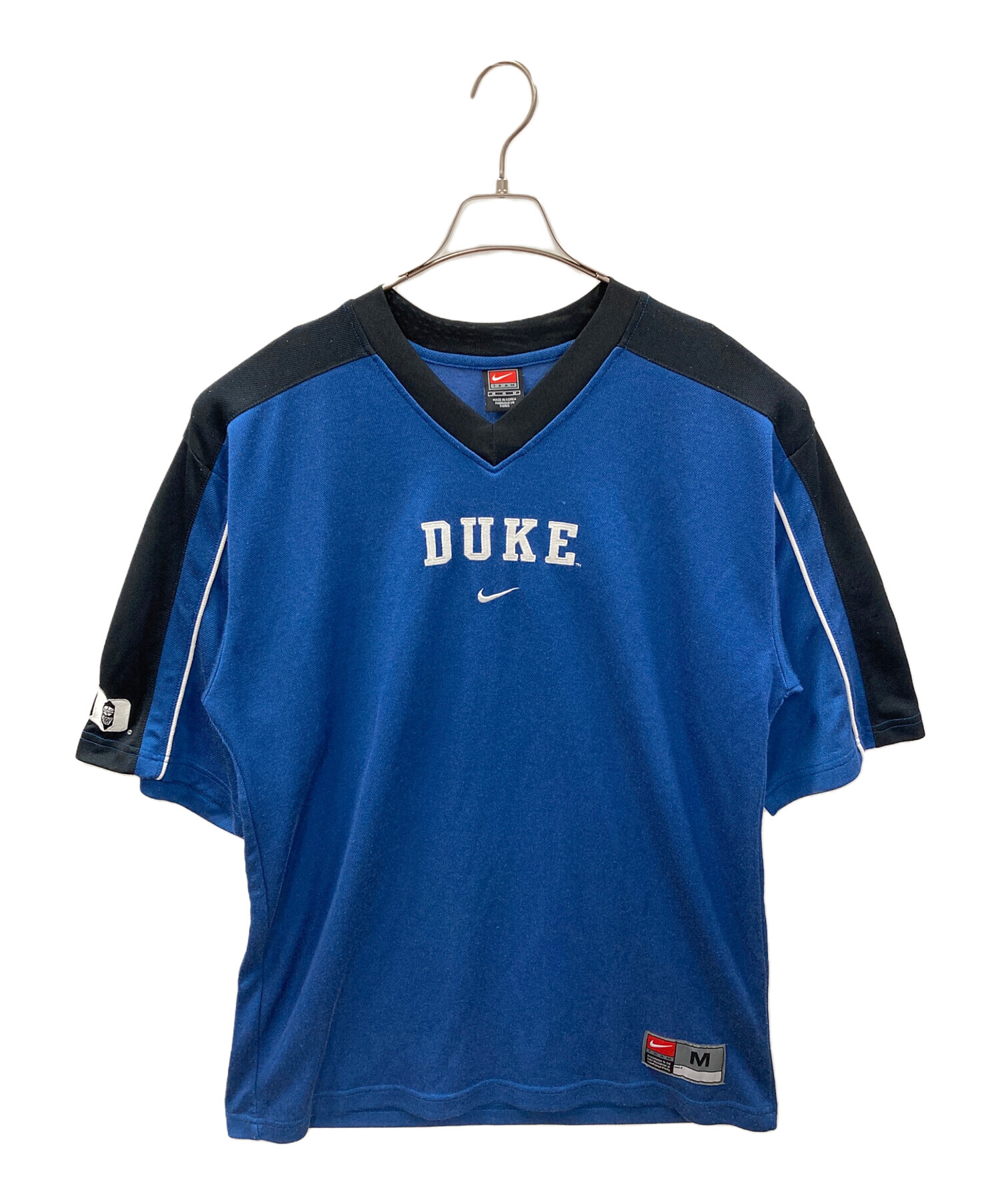 【美品】NIKE ゲームシャツ ブルー 中古・古着通販】NIKE (ナイキ) ゲームシャツ ブルー×ブラック サイズ