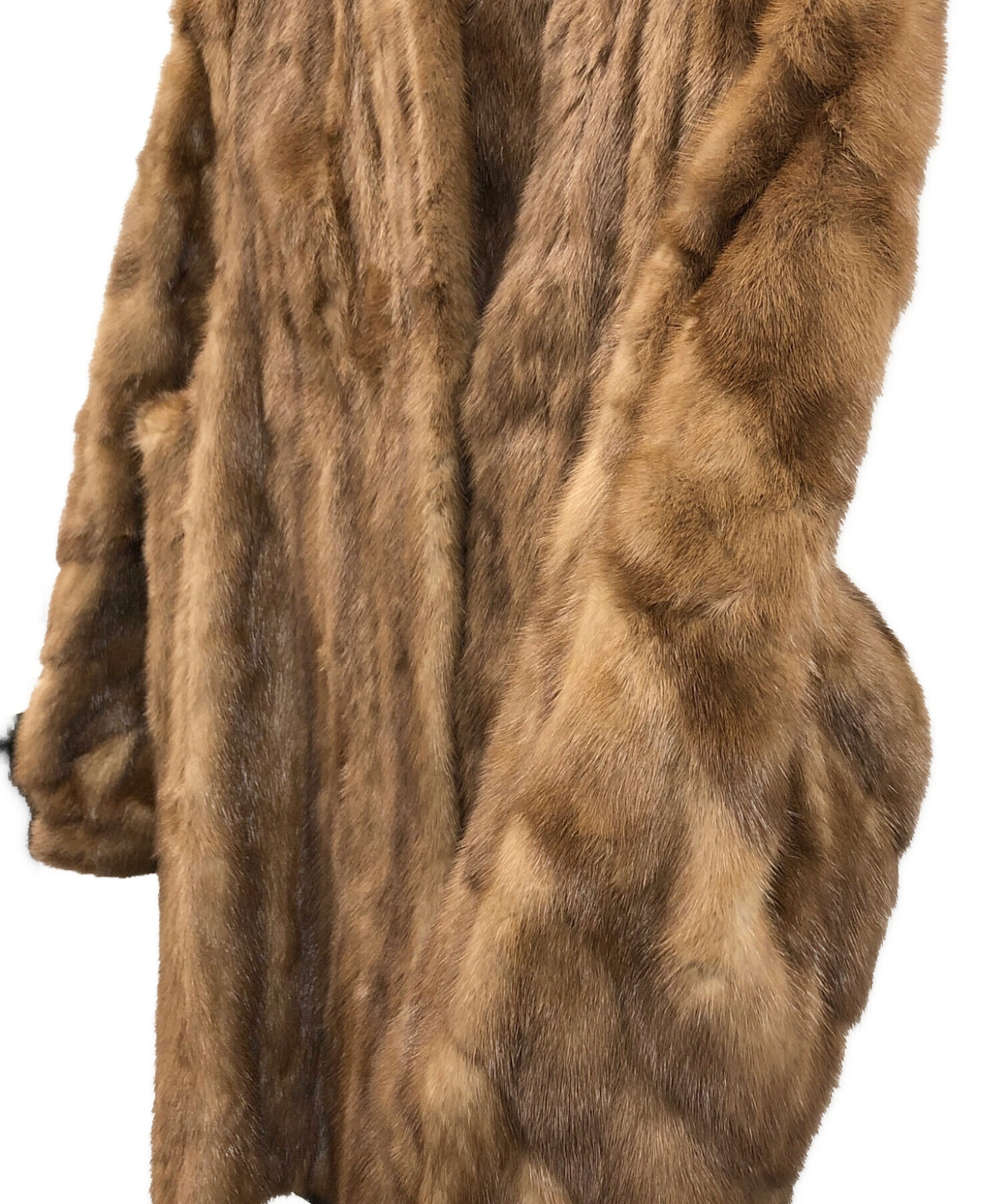 中古・古着通販】SAGA MINK (サガミンク) ファーコート ブラウン