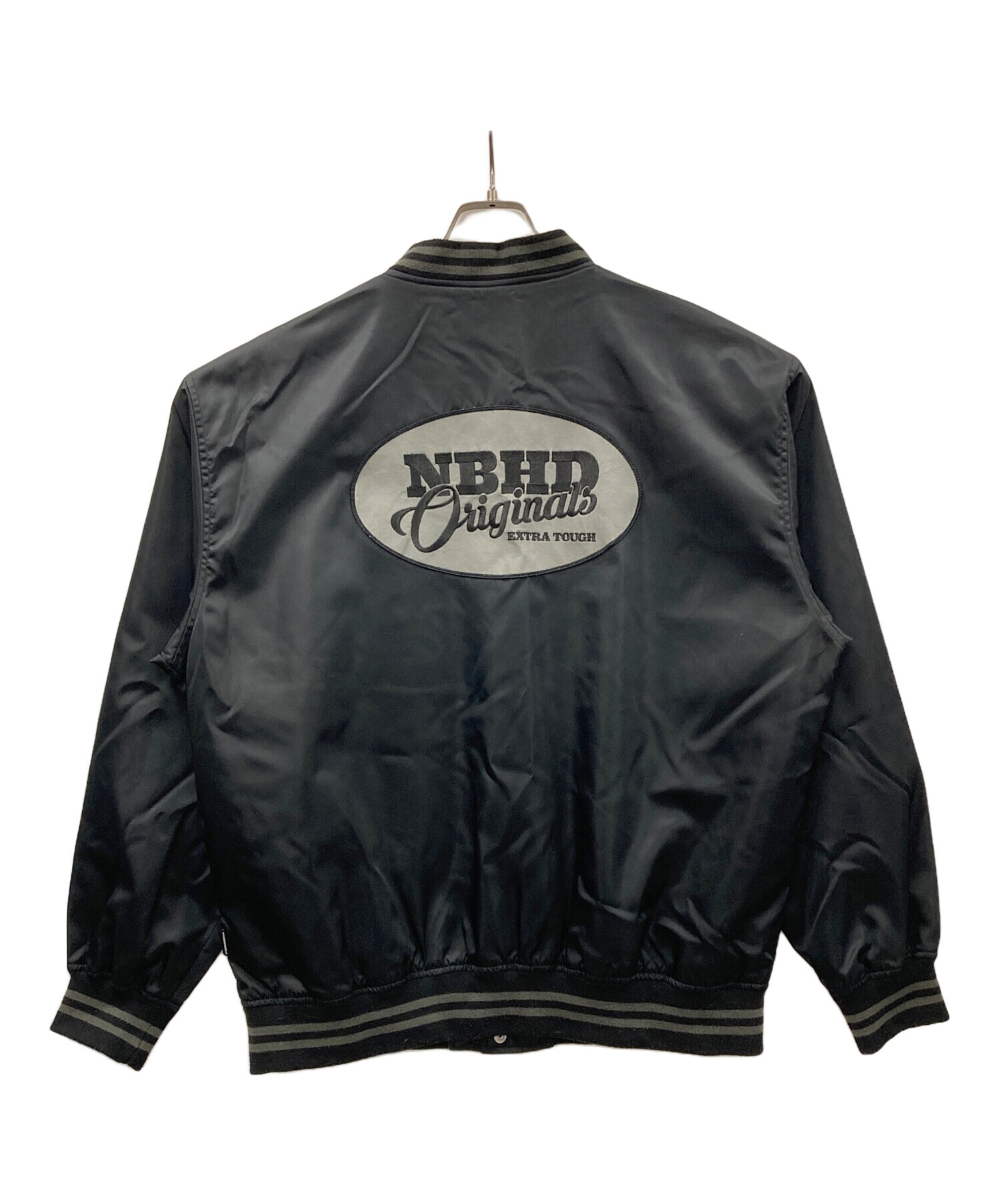 NEIGHBORHOOD ナイロンジャケット L ブラック 中古・古着通販】NEIGHBORHOOD (ネイバーフッド) ナイロンジャケット