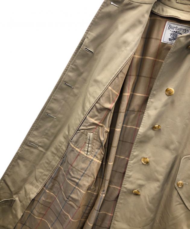 中古・古着通販】BURBERRY (バーバリー) ステンカラーコート カーキ