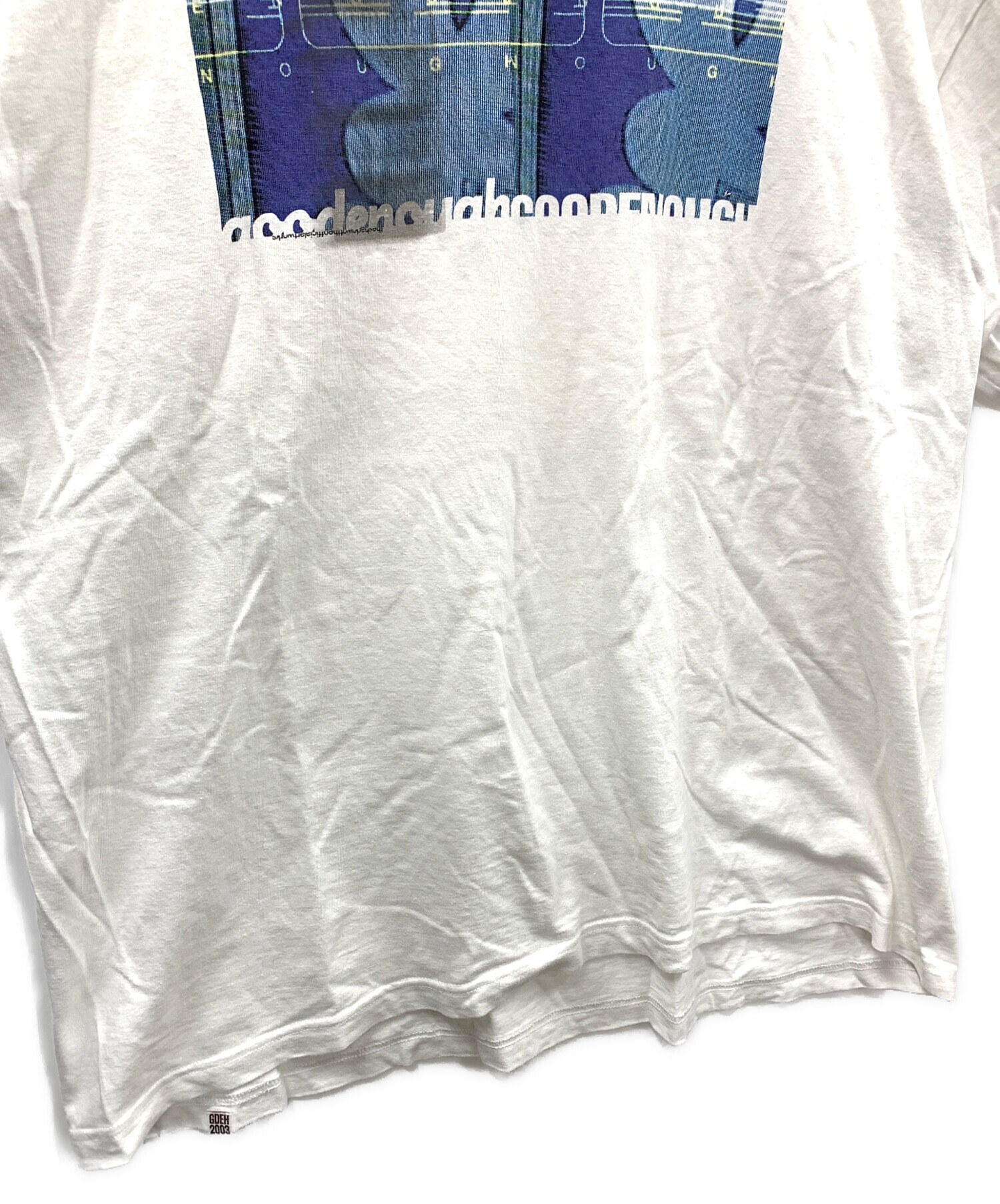 中古・古着通販】GOODENOUGH (グッドイナフ) Tシャツ ホワイト サイズ
