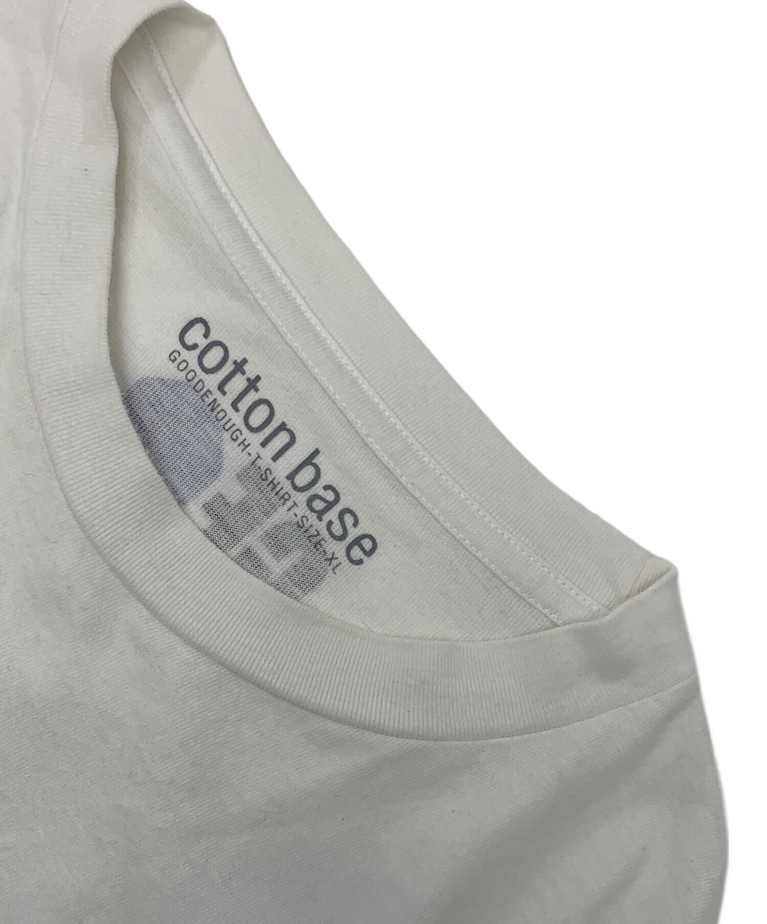 中古・古着通販】GOODENOUGH (グッドイナフ) Tシャツ ホワイト サイズ