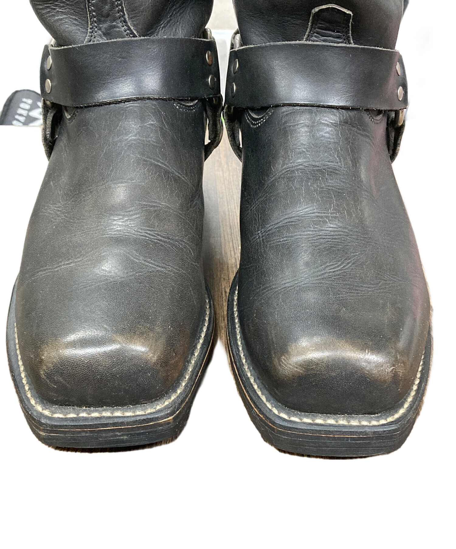 中古・古着通販】CHIPPEWA (チペワ) ハーネスブーツ ブラック サイズ 
