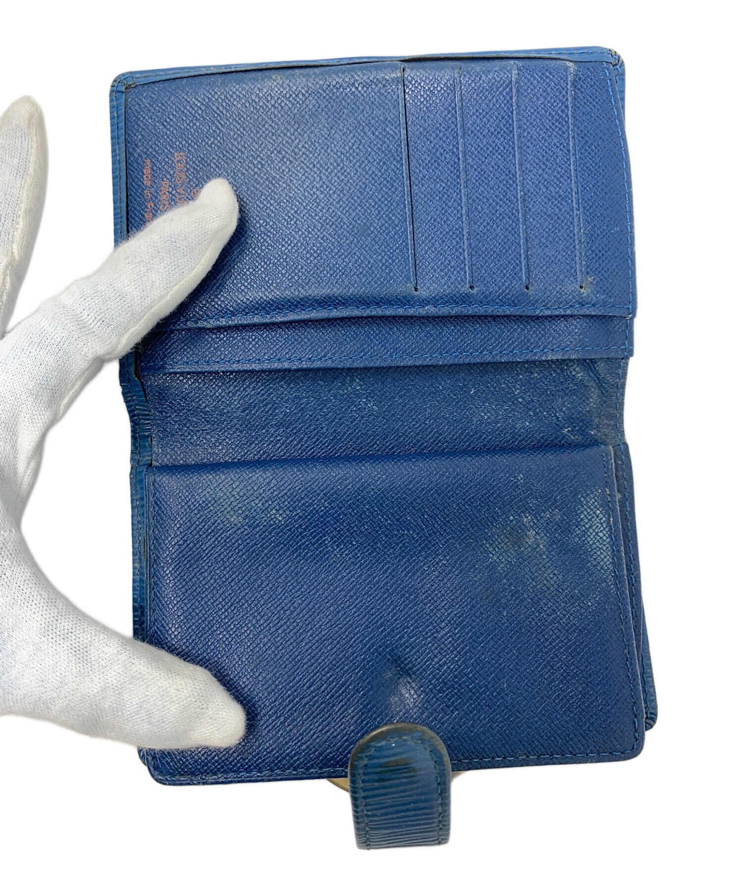 中古・古着通販】LOUIS VUITTON (ルイ ヴィトン) 2つ折り財布 エピ