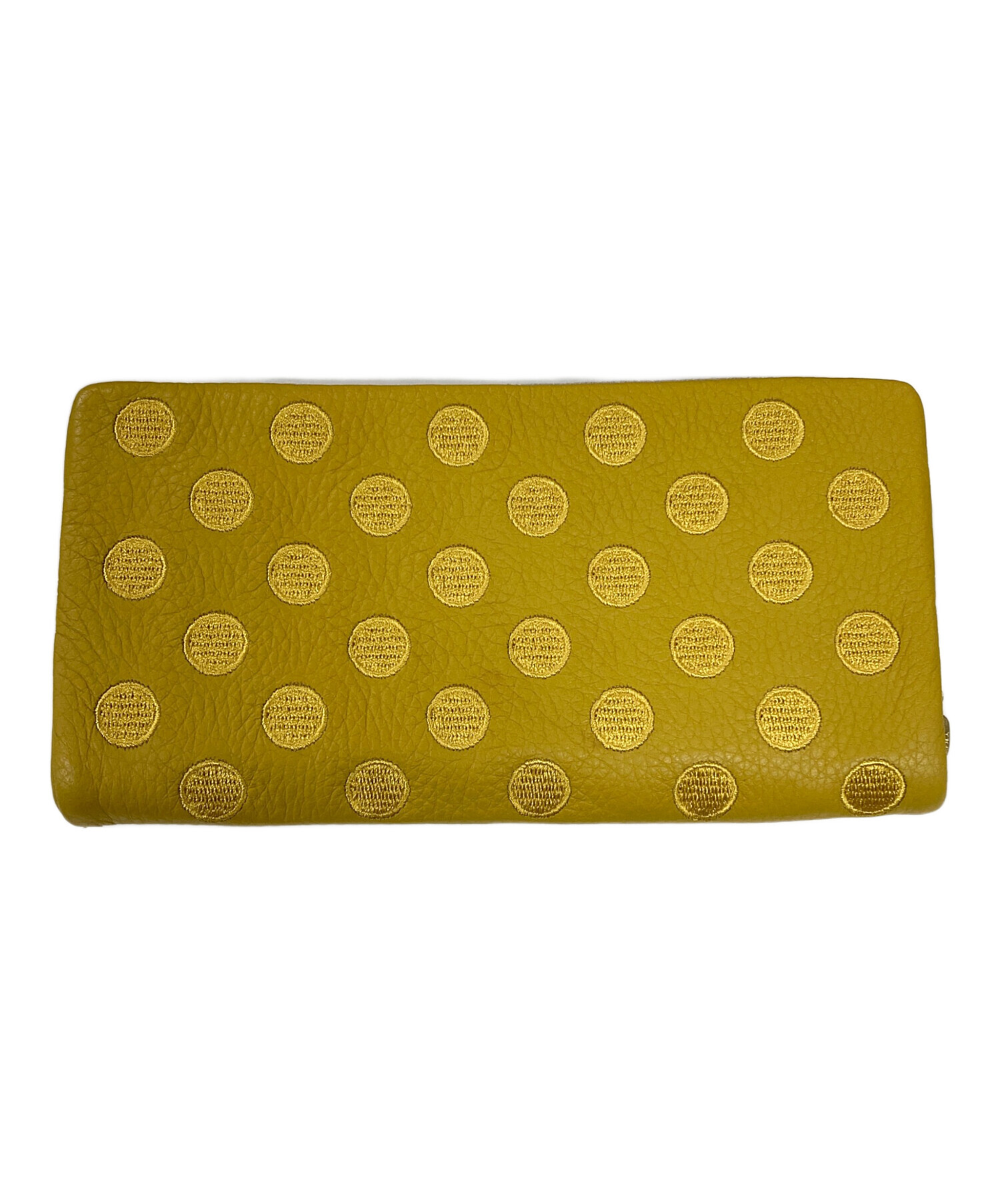 中古・古着通販】ear PAPILLONNER (イアパピヨネ) 長財布 マスタード