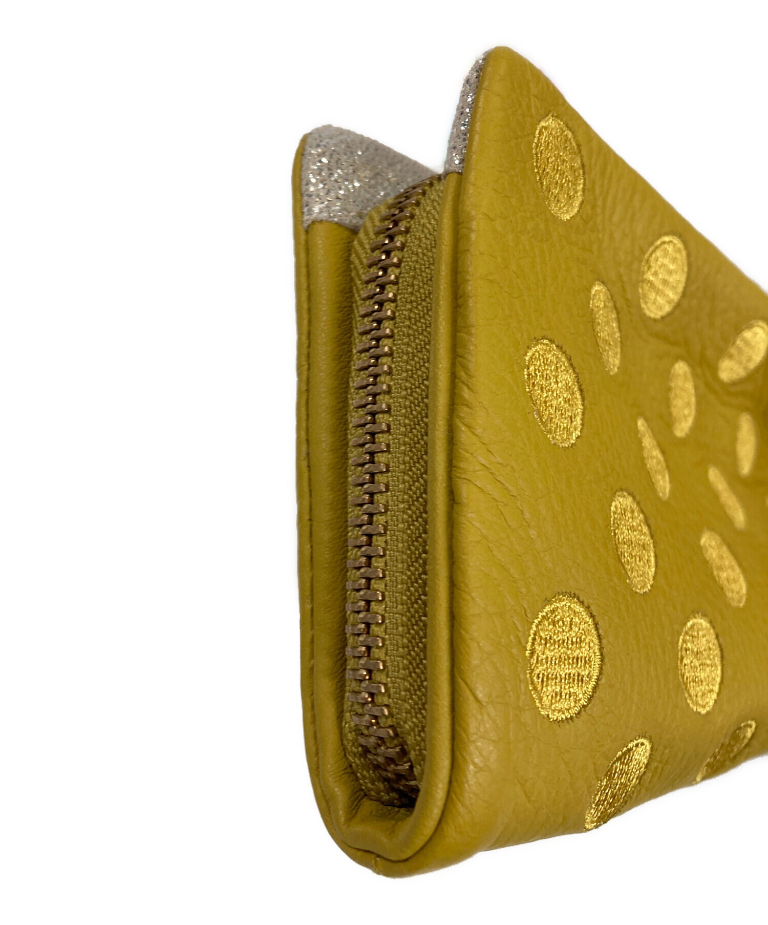 中古・古着通販】ear PAPILLONNER (イアパピヨネ) 長財布 マスタード