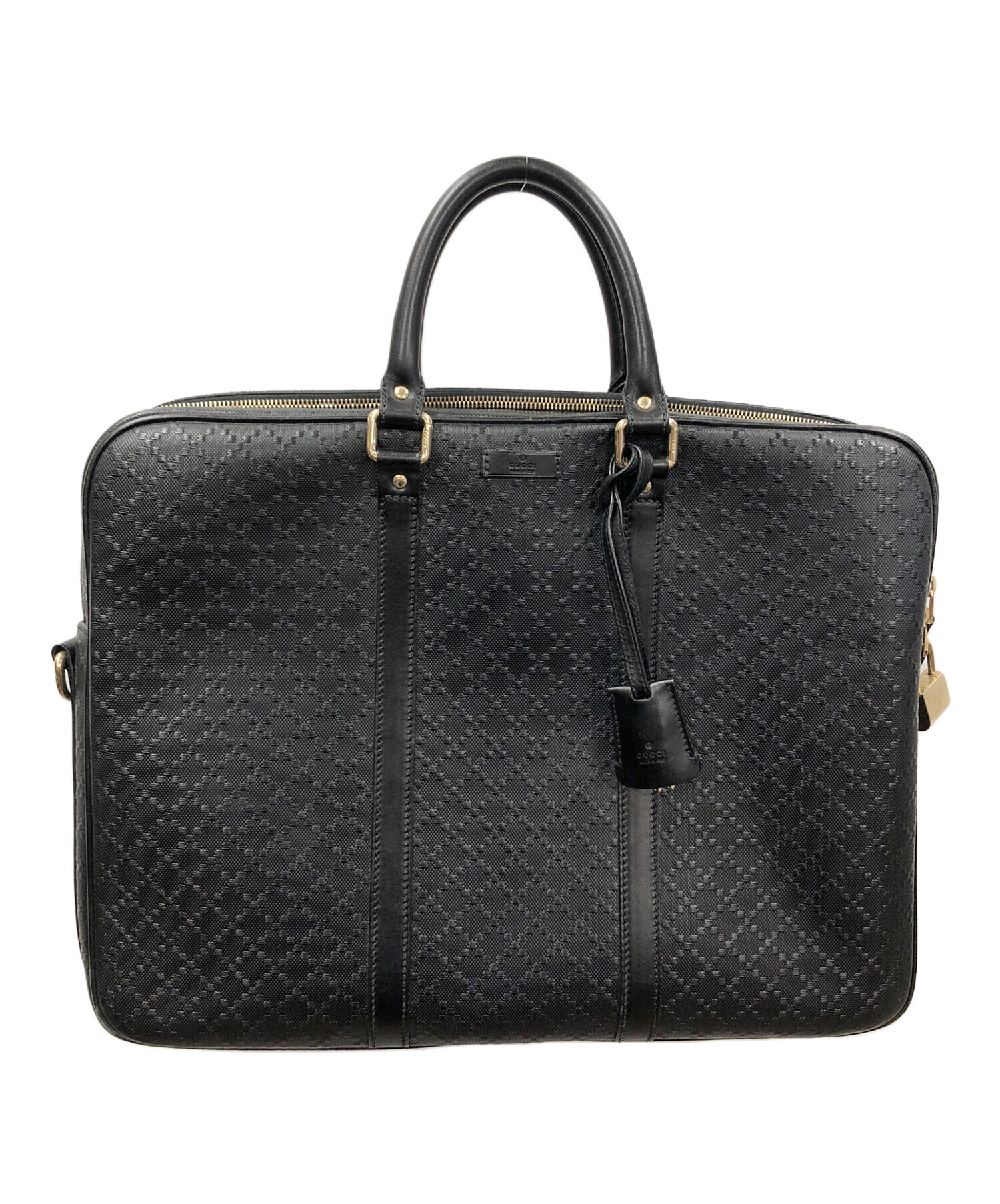 中古・古着通販】GUCCI (グッチ) 2WAYバッグ ブリーフケース