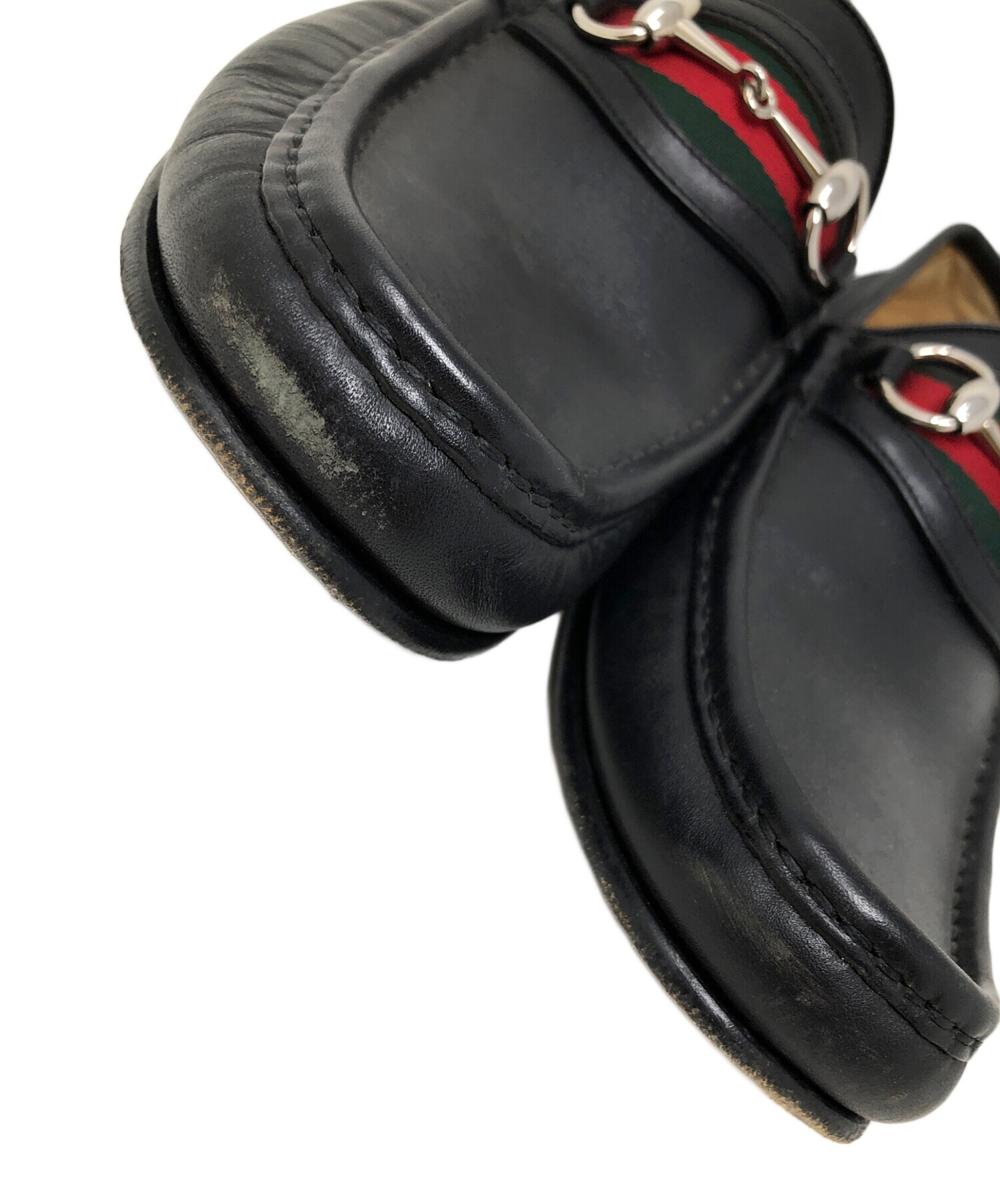 中古・古着通販】GUCCI (グッチ) ホースビットローファー シューズ