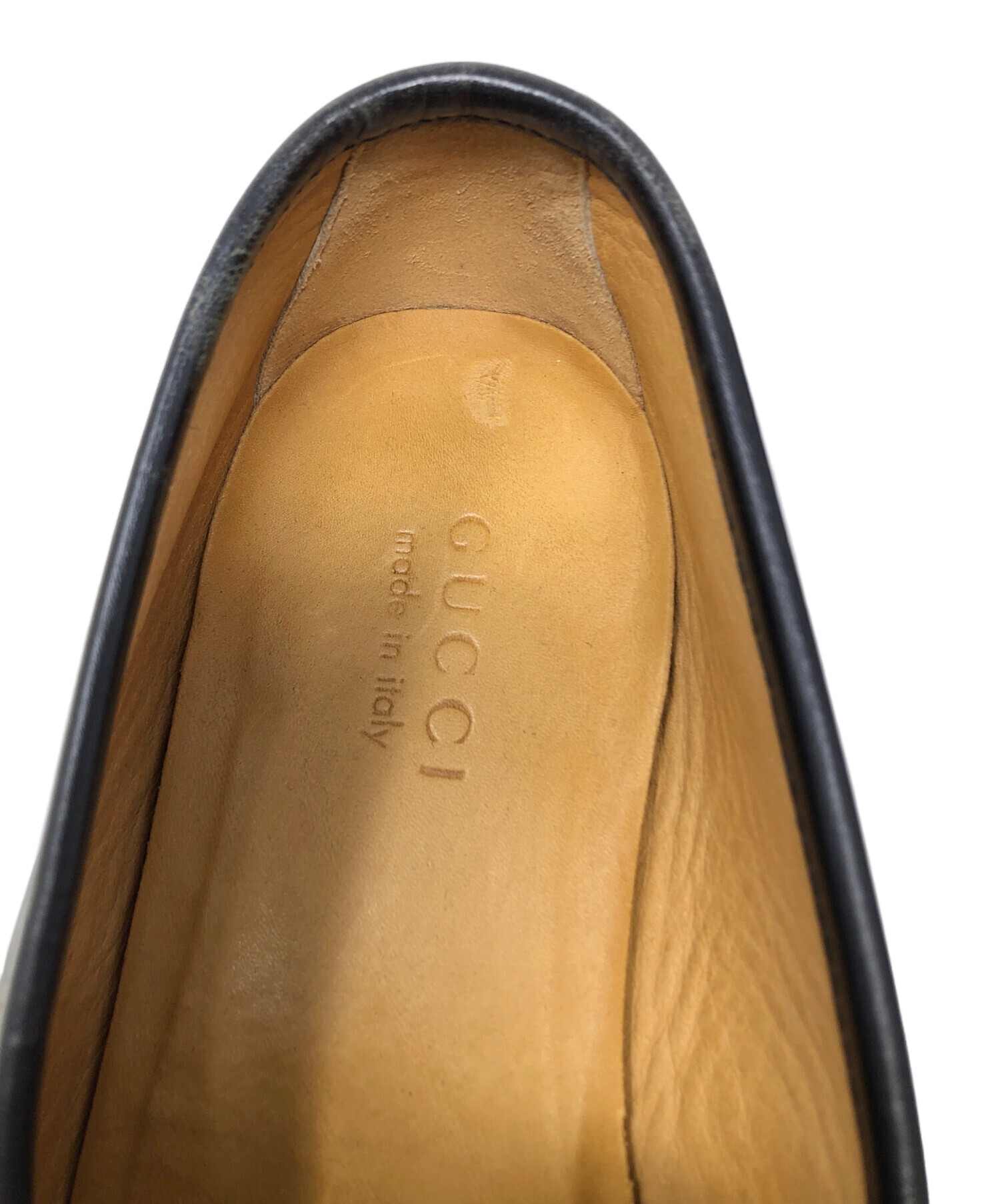 【未使用品級】GUCCI グッチ　ホースビット　ローファー ビジネスシューズ org.jpg