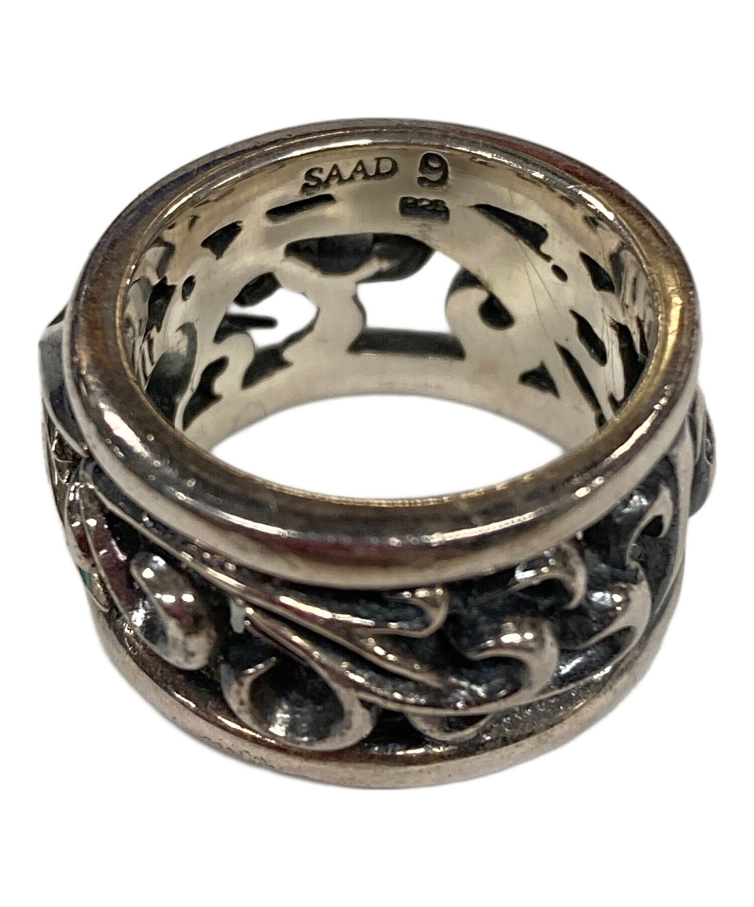 専用品・SAAD・サンシンボル アラベスク 925 バングル アラベスク サンシンボル シルバー925バングル｜全てのシルバー