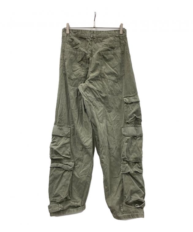 完売品☆アディダスAdileniumシーズン2カーゴパンツカーキ茶緑L男女兼用 アディダス Adilenium シーズン 2 カーゴパンツ（ジェンダー