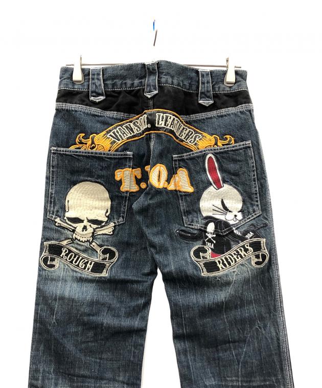 中古・古着通販】VANSON (バンソン) デニムパンツ デスラビット