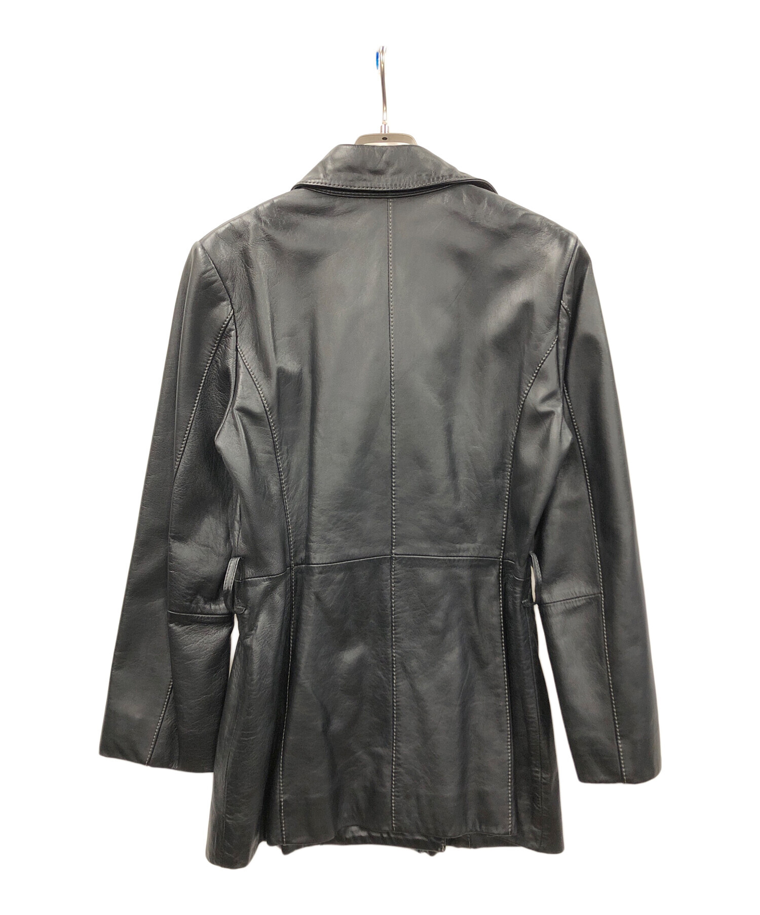 er＊古着販売 中古・古着通販】23区 (ニジュウサンク) レザートレンチコート