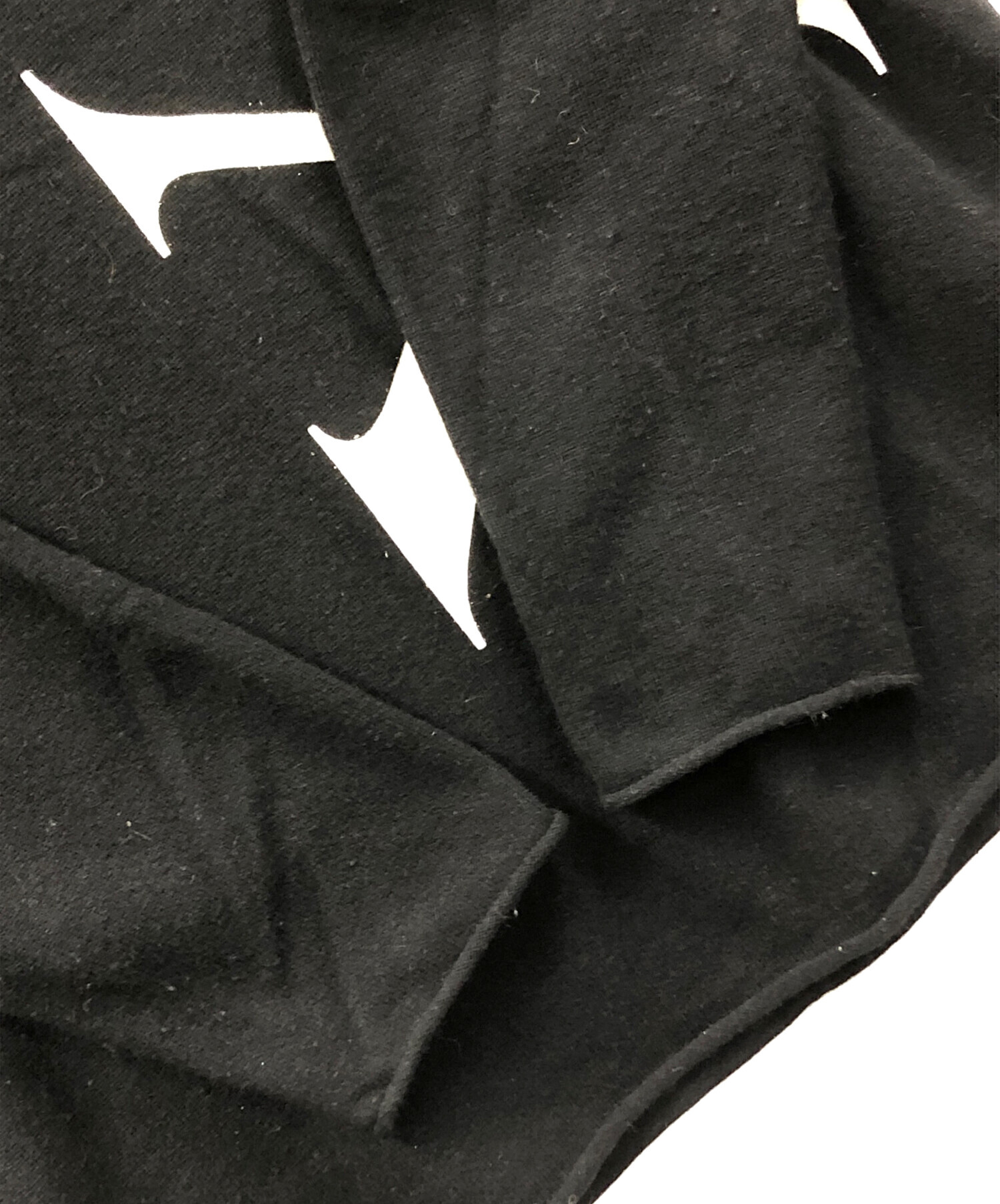 中古・古着通販】Y's (ワイズ) タートルネックニット ブラック サイズ