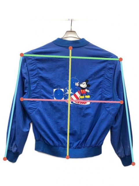 【うな 】90s disney ヴィランズ　ナイロンジャケット 中古・古着通販】DISNEY (ディズニー) ナイロンジャケット ブルー