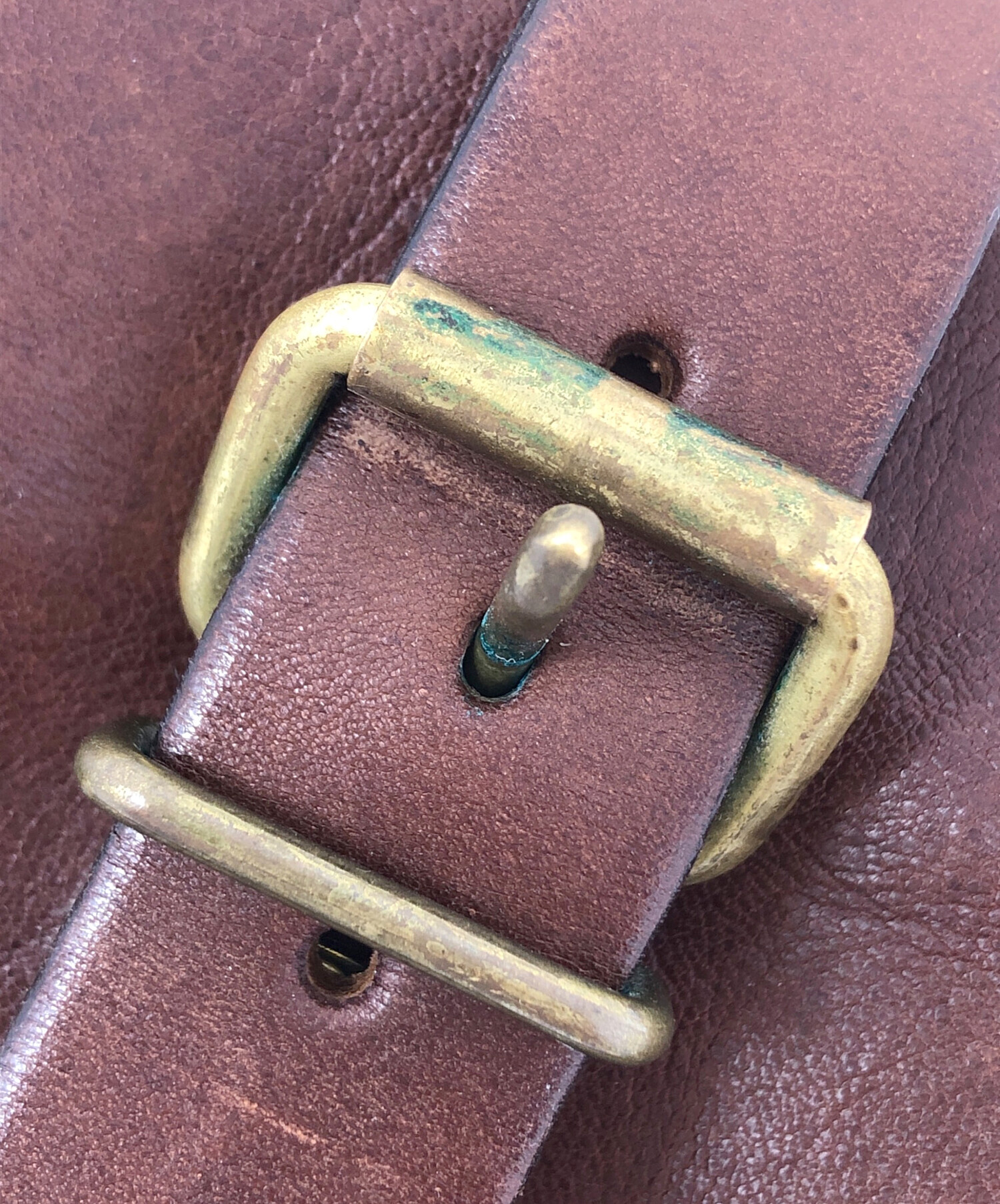 中古・古着通販】Herz (ヘルツ) バッグ 口枠ベルトポーチ ブラウン