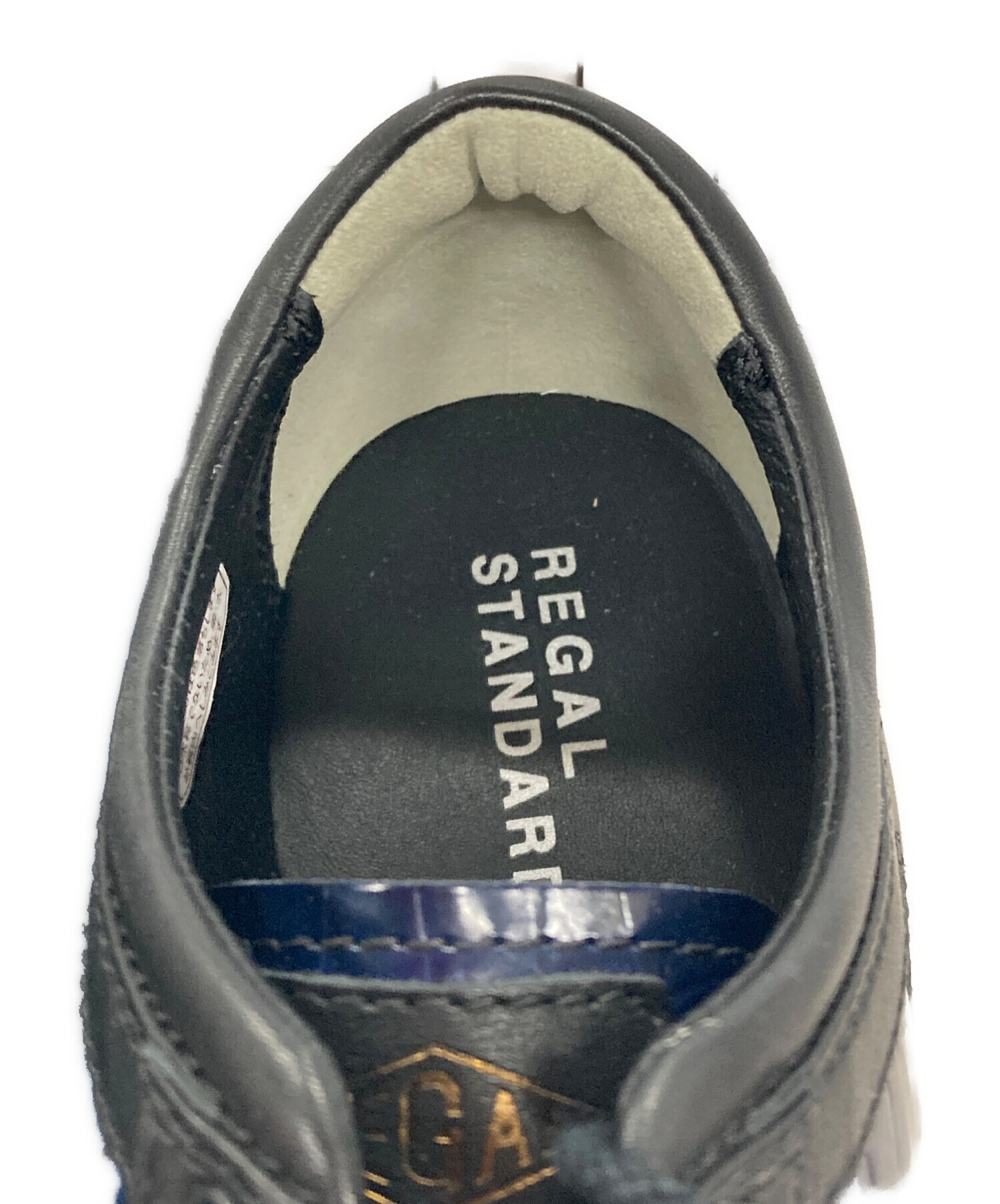 中古・古着通販】REGAL (リーガル) レザースニーカー ブルー サイズ:25