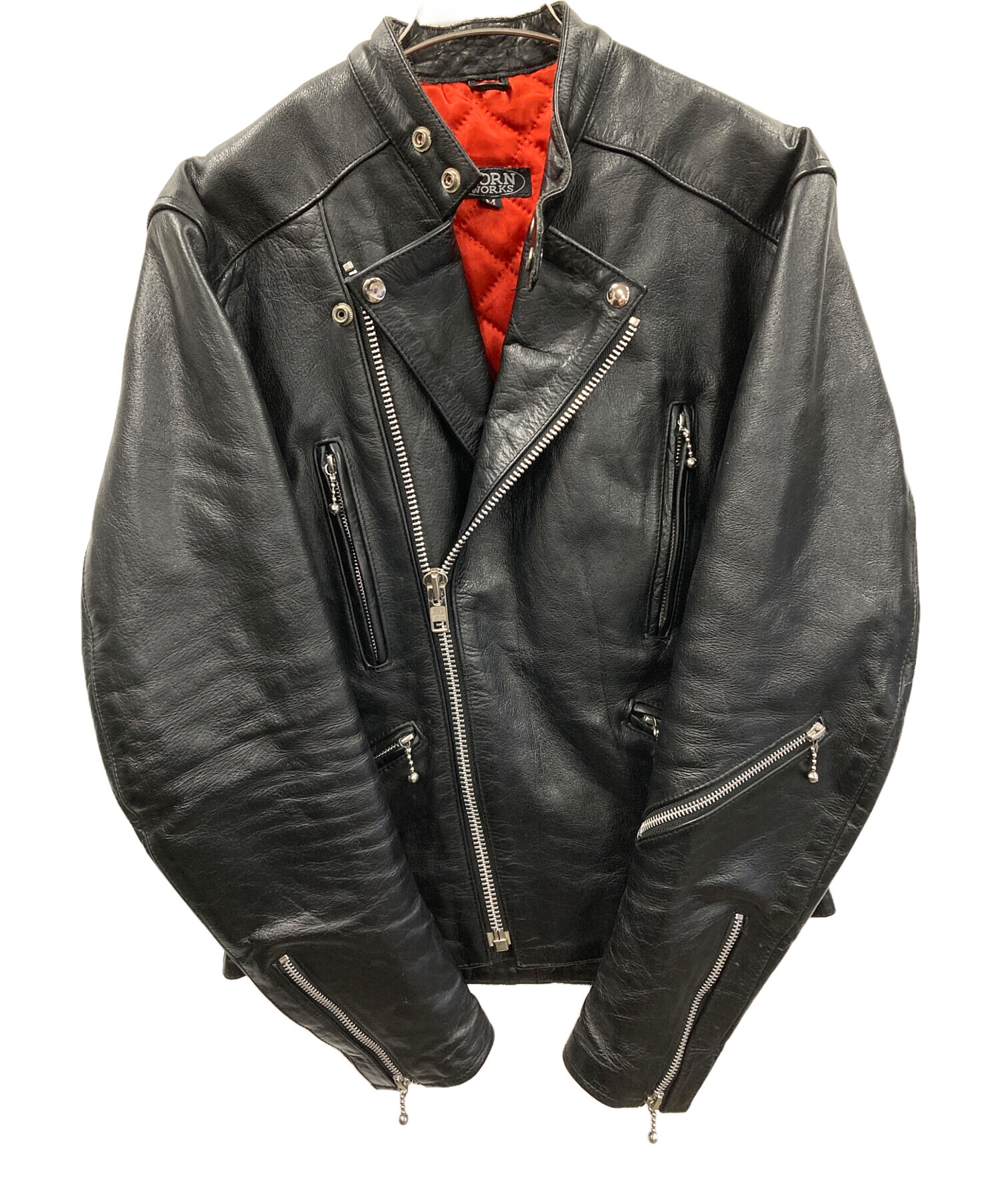 中古・古着通販】HORN WORKS (ホーンワークス) ダブルライダース